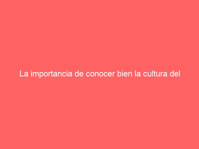 La importancia de conocer bien la cultura del país para solicitar la nacionalidad española