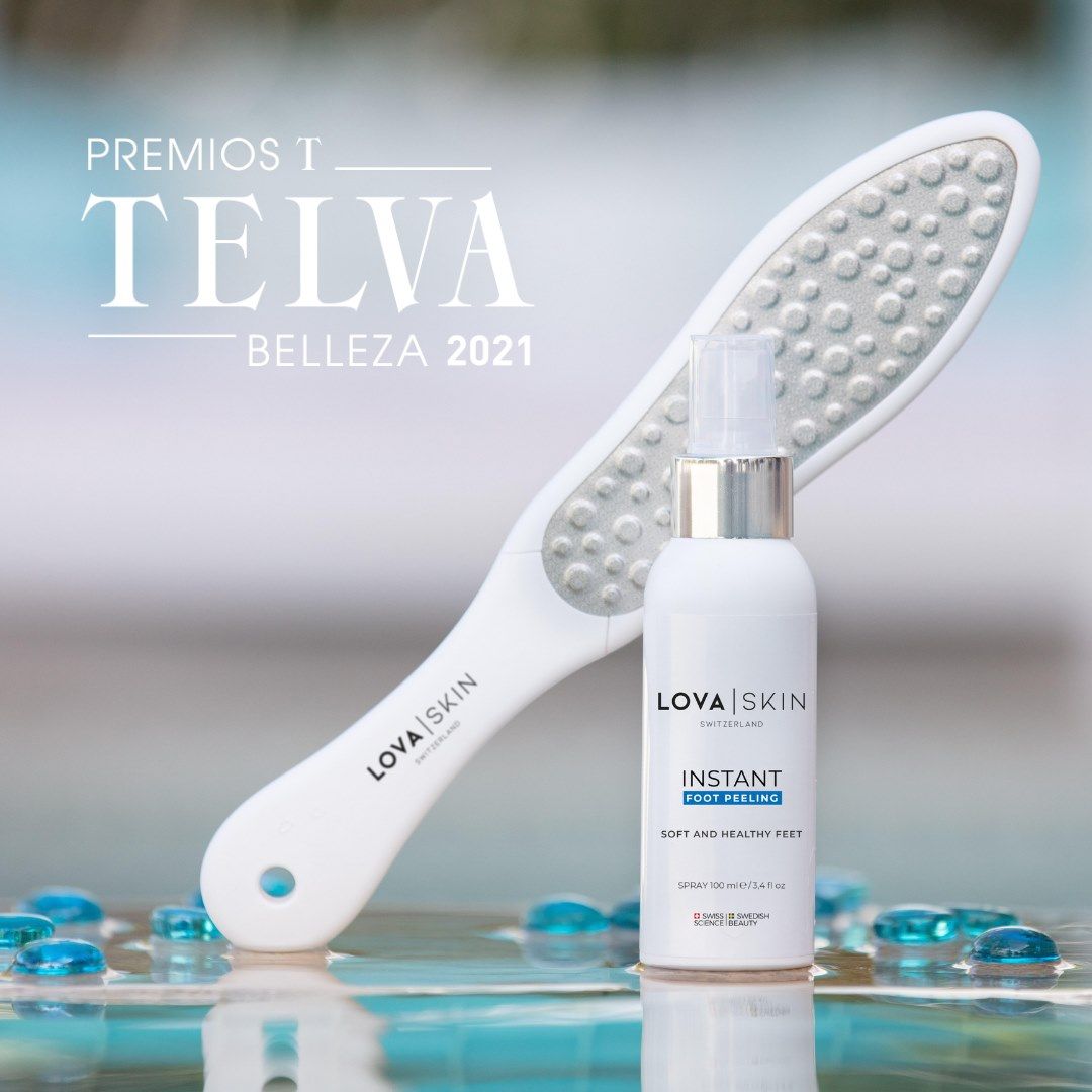El Instant Foot Peeling de LOVA SKIN gana el premio TELVA DE BELLEZA al producto más innovador de 2021