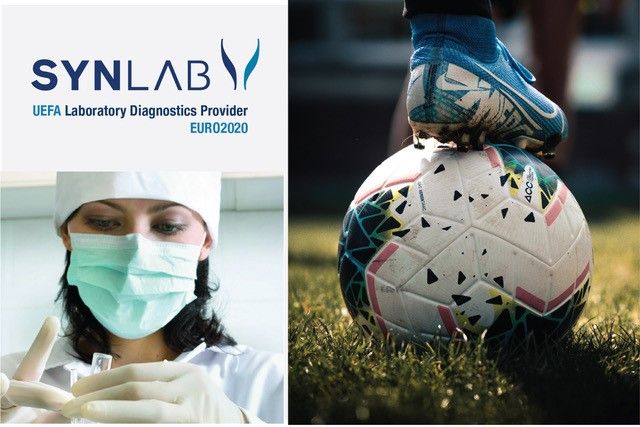 SYNLAB seguirá realizando pruebas COVID-19 en los partidos de competición de la UEFA y en la UEFA EURO 2020