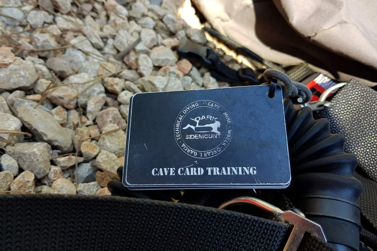 El curso buceo impartido por Dark Sidemount