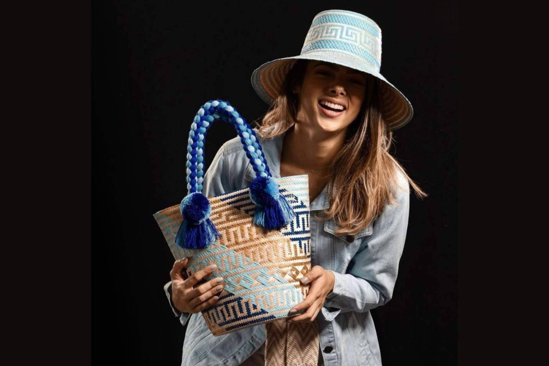Design & Handmade traslada el arte de la etnia Wayuu a España con la colección de capazos de palma