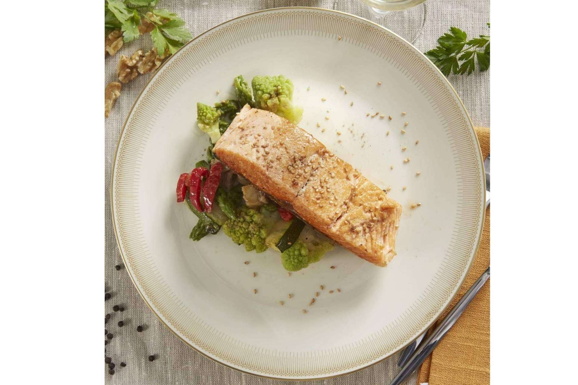 Comida sana con el menú oficina de Gumen Casa