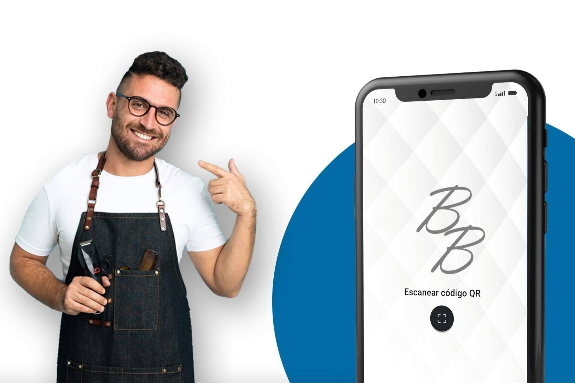 La aplicación de los centros de belleza de Koibox mediante la cual se pueden hacer reservas: Beauty Booking
