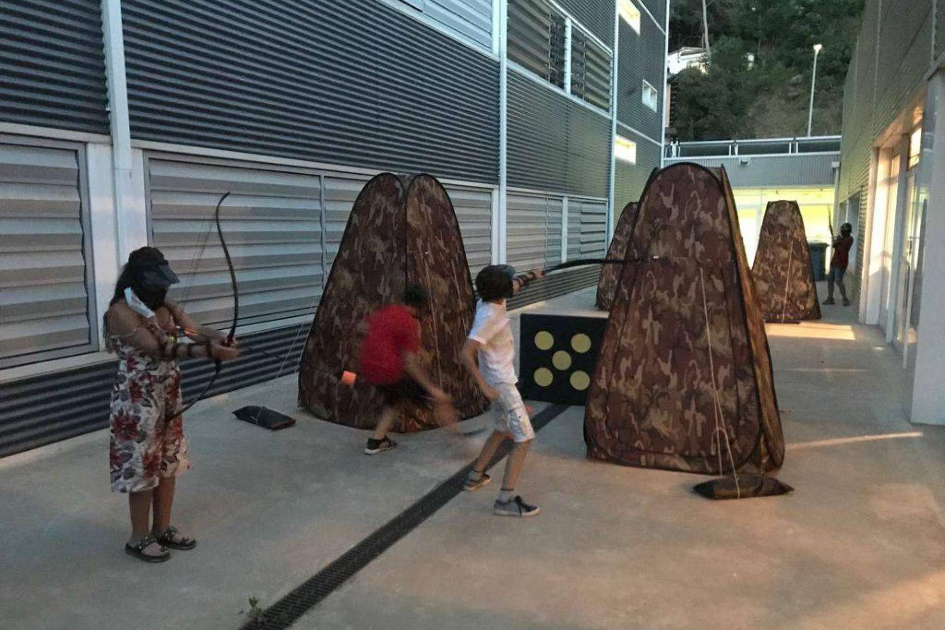 Archery Tag: innovación de tiro al arco con punta láser de ASILVESTRATS