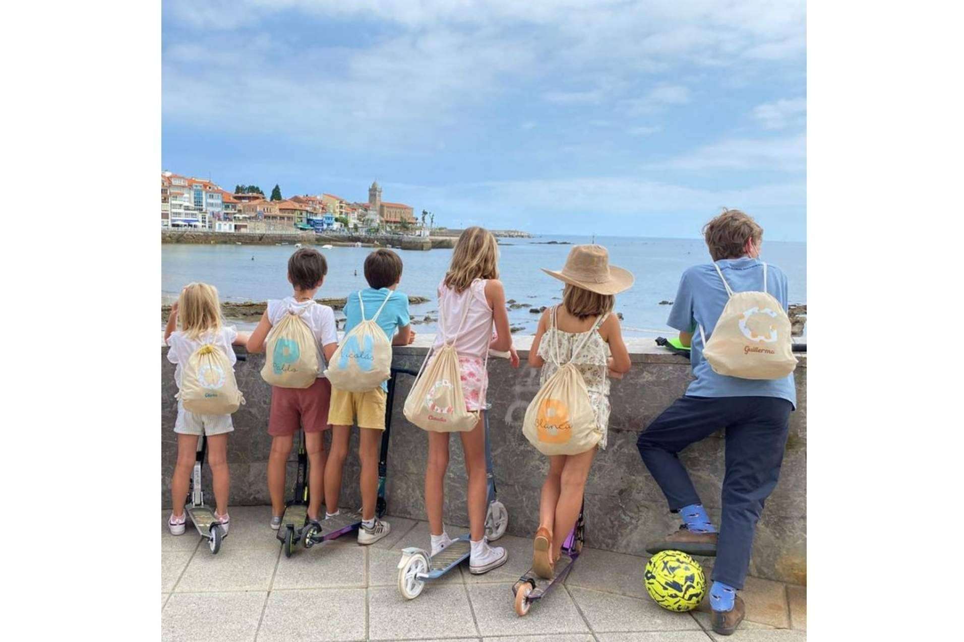 Las mochilas personalizadas de Nicolasito