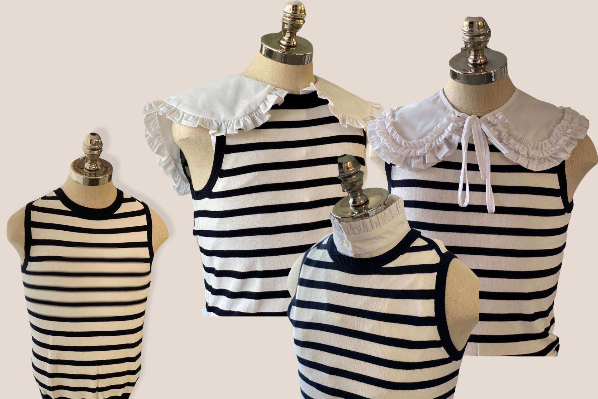 Los cuellos de camisas desmontables, la apuesta por los complementos de VinicaMoon