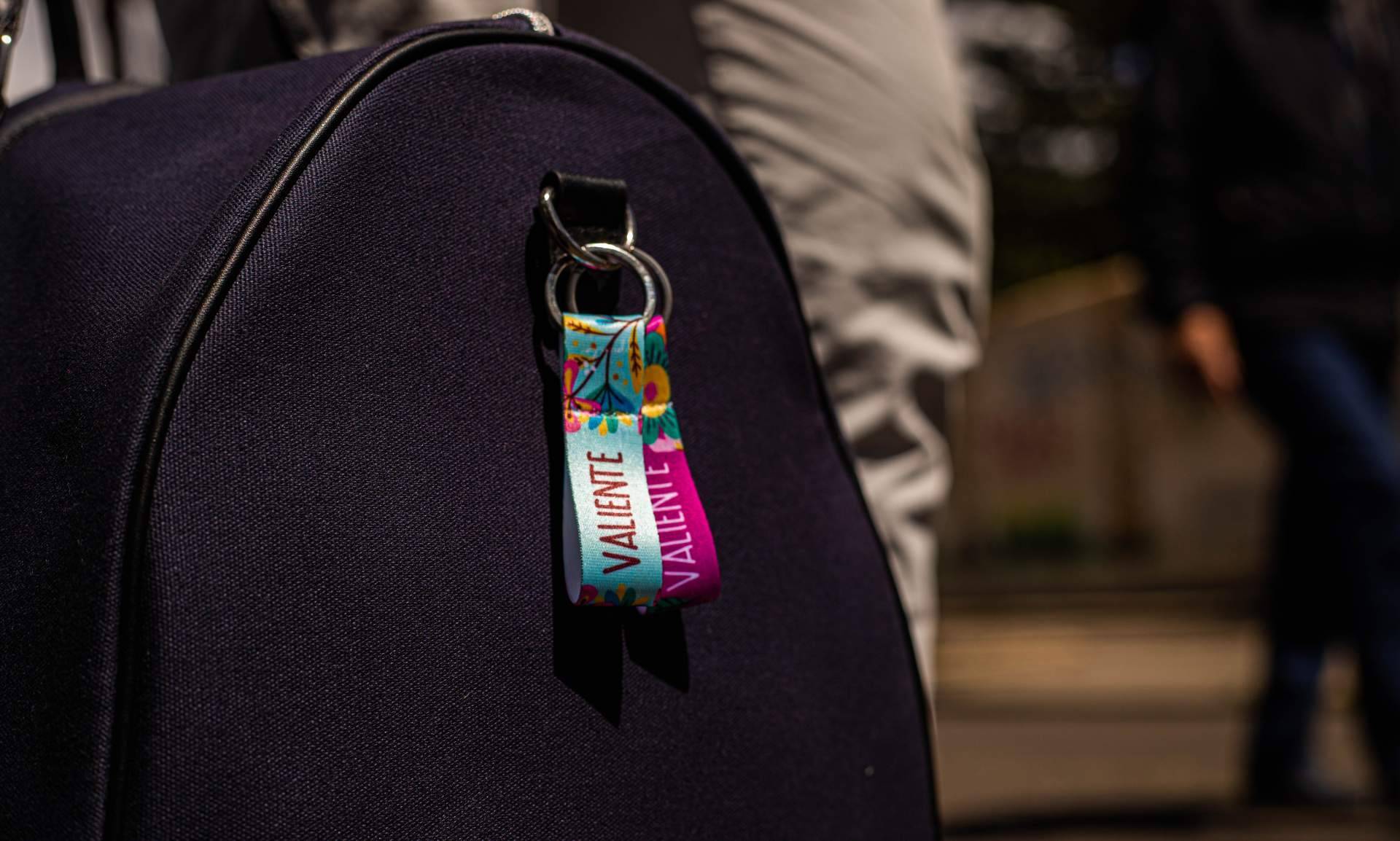 Presume y Punto permite personalizar llaveros de tela