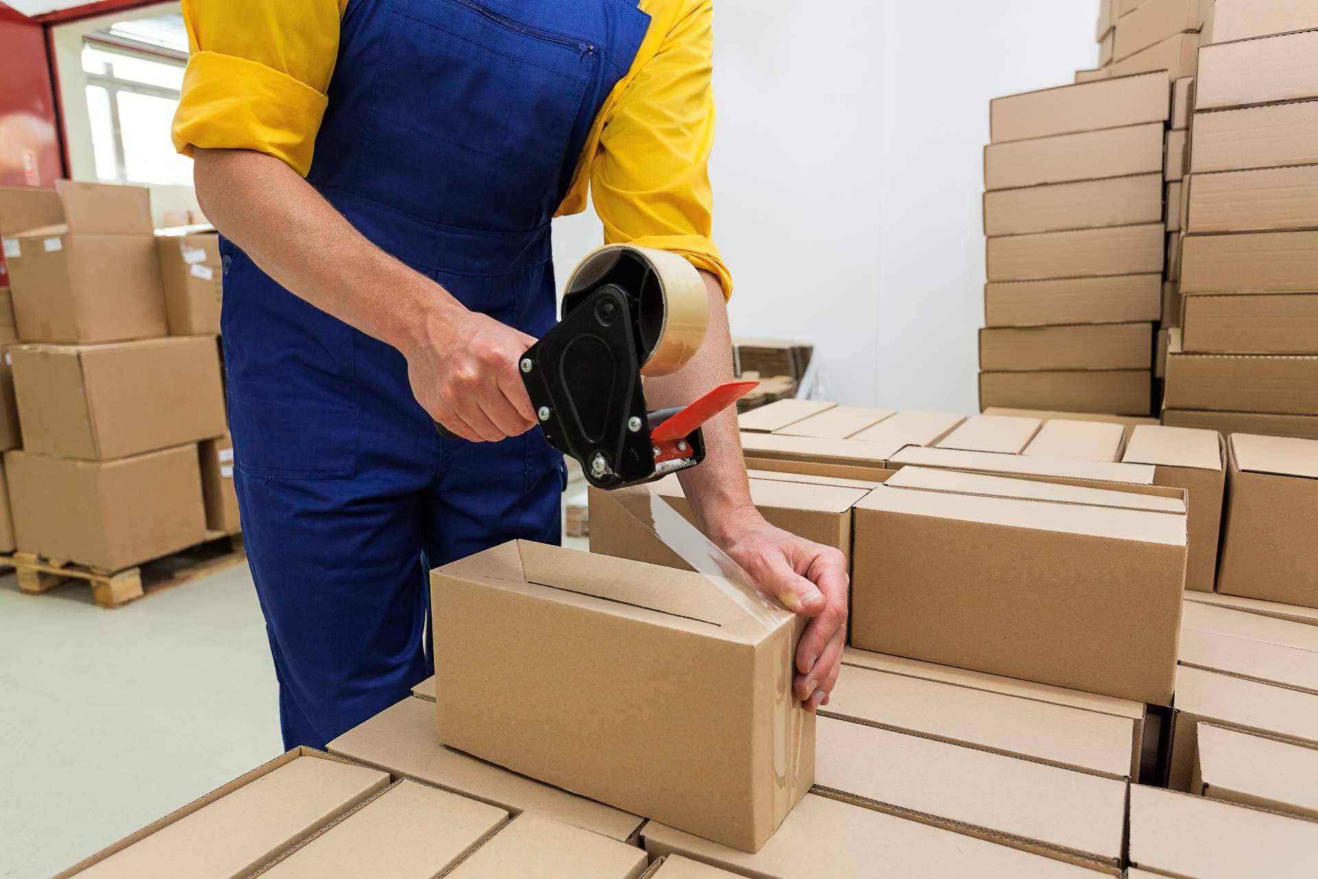 El material para embalaje de Compra Etiquetas, disponible en su página web