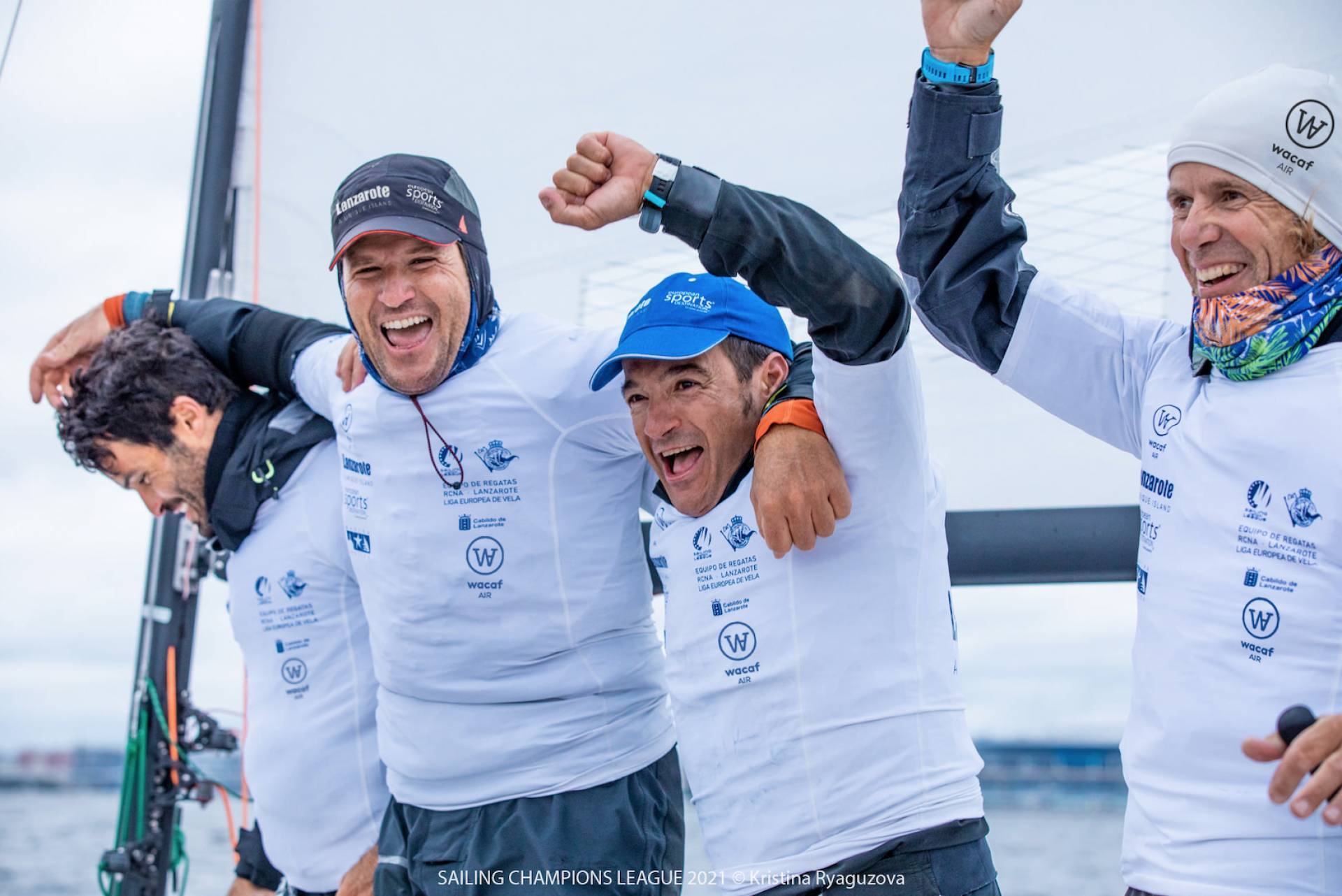 Lanzarote - Wacaf Air, vencedores de la Liga Europea de Vela en San Petersburgo