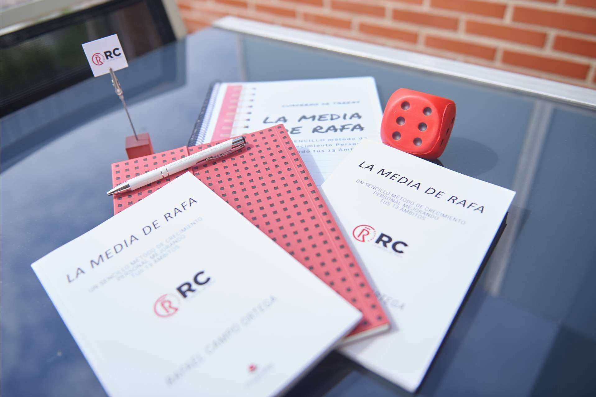La Media de Rafa, el libro y cuaderno de tareas de Rafa Campo para mejorar la vida cotidiana