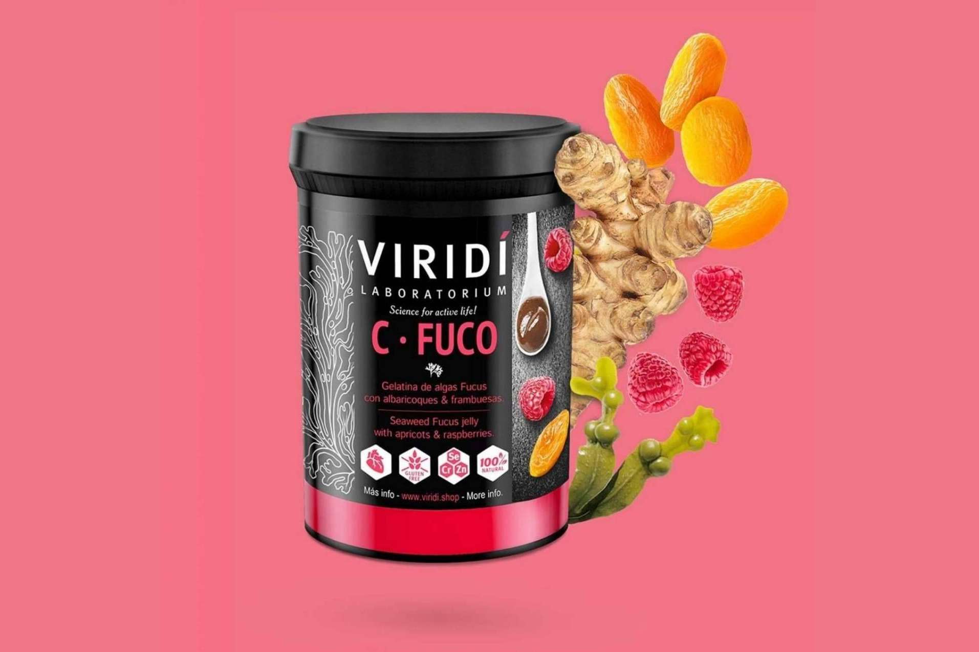 Las algas fucus son el ingrediente base del producto C-Fuco fabricado por Laboratorio Viridi