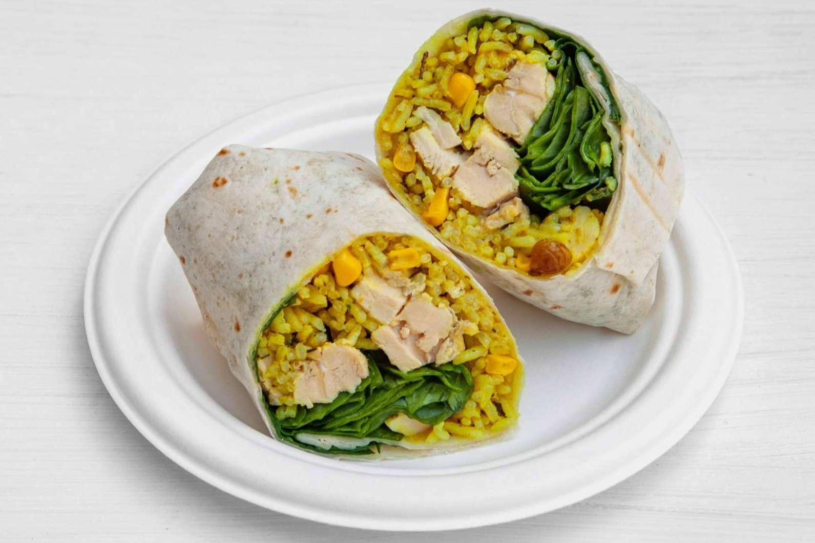 Sanaladas elabora una gran variedad de wraps caseros