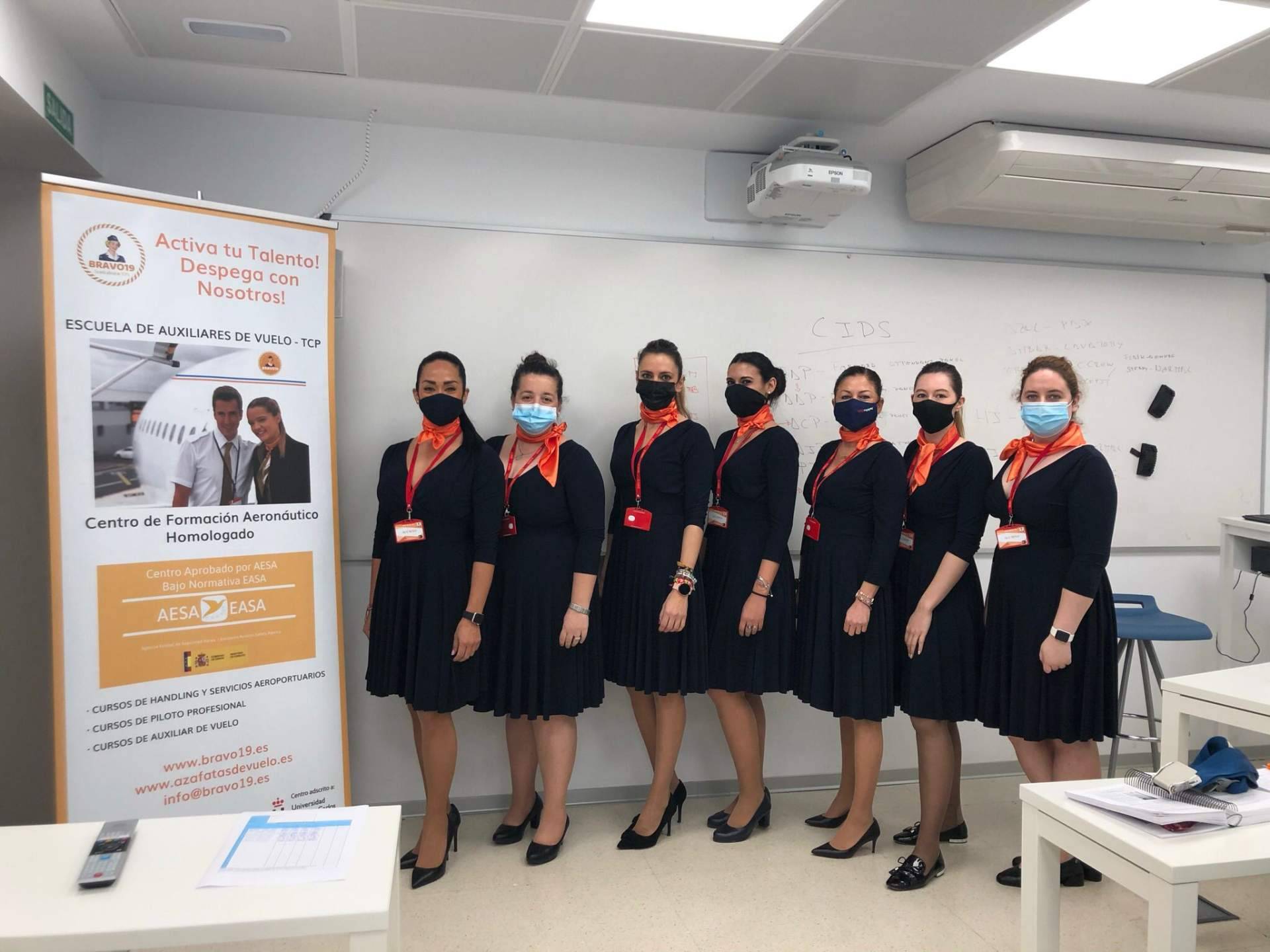 La nueva apertura de Bravo19 se centra en la formación de Auxiliar de Vuelo TCP en Bilbao con promoción especial
