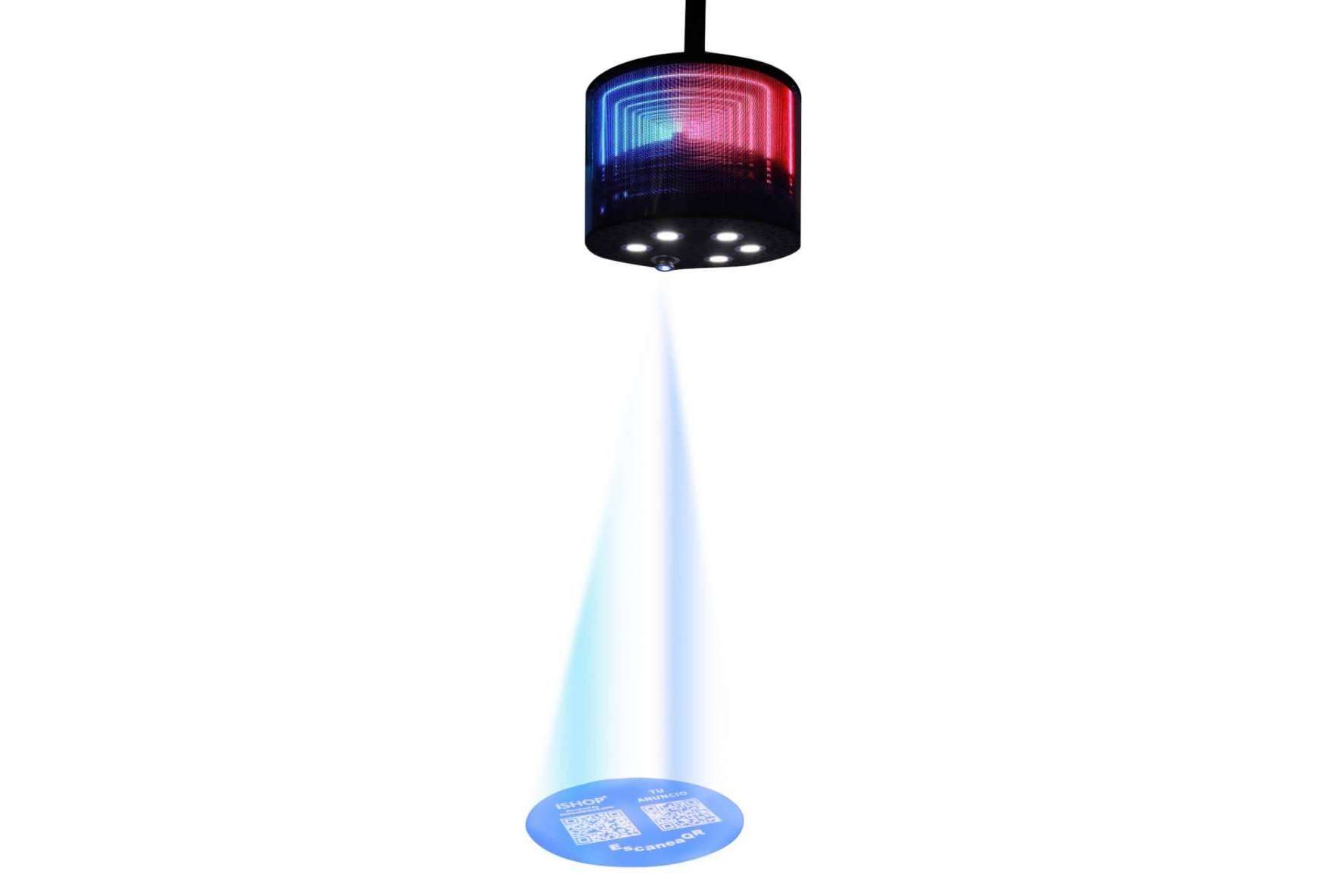 Las pantallas cilíndricas led  de MyLed-Systems permiten generar contenido de impacto que permita llamar la atención de clientes potenciales