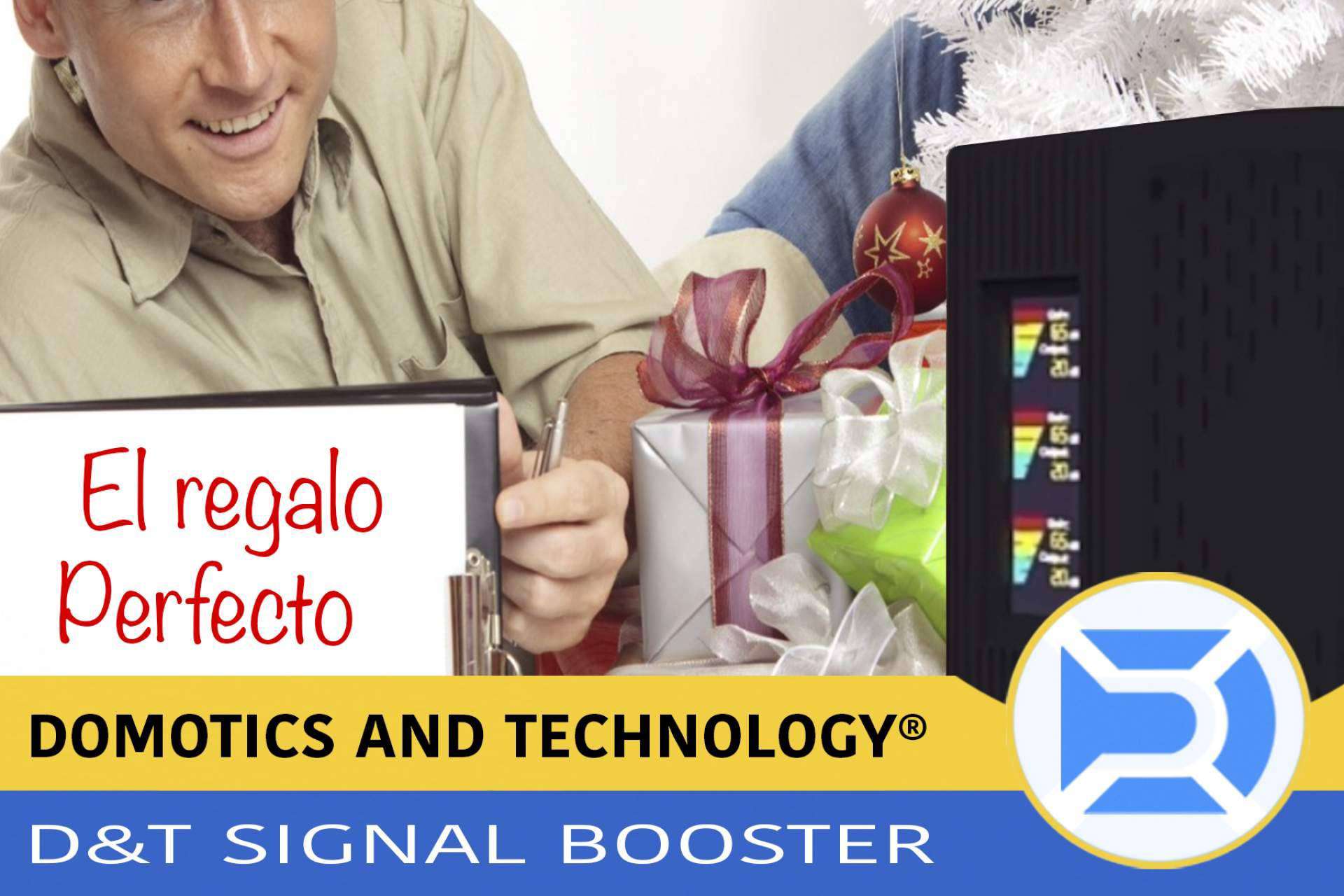 D&T Signal Booster, el amplificador de señal de Domotics and Technology ideal para hogares, oficinas y comercios