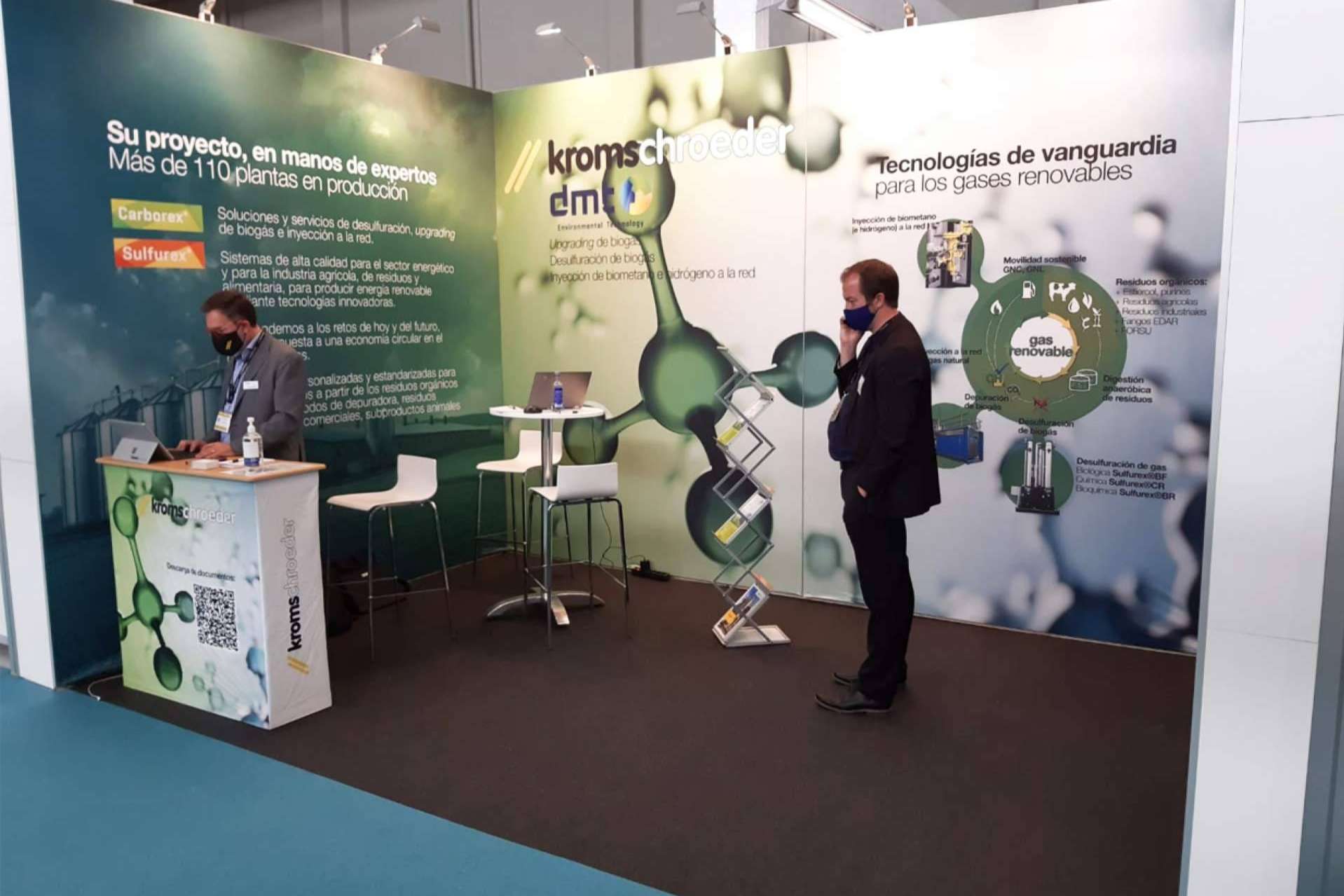 Las estructuras y muebles de madera sostenible de MNA Stands ganan presencia en los eventos