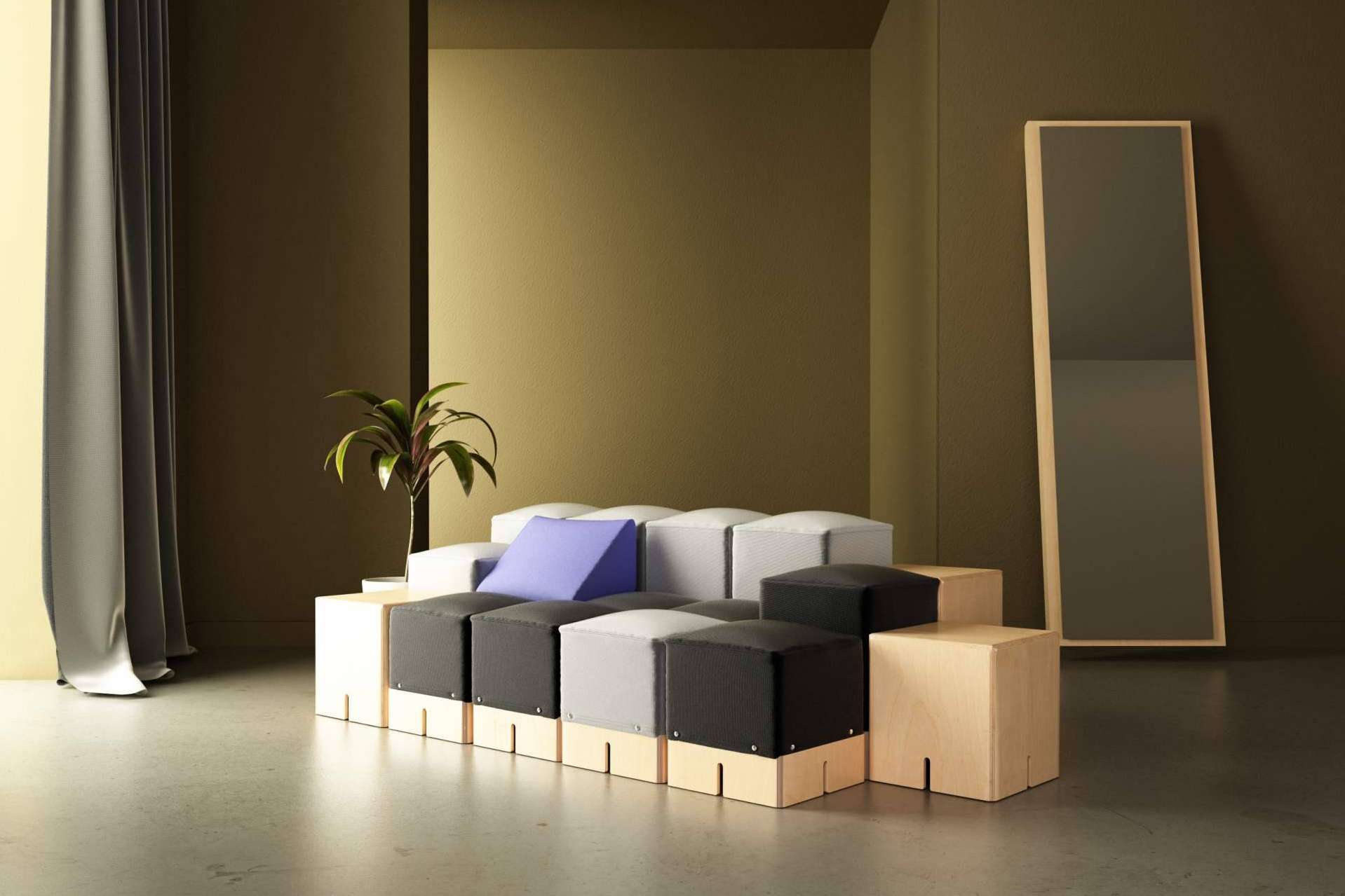 Un sistema modular para transformar el espacio, KEIGIO® SOFA