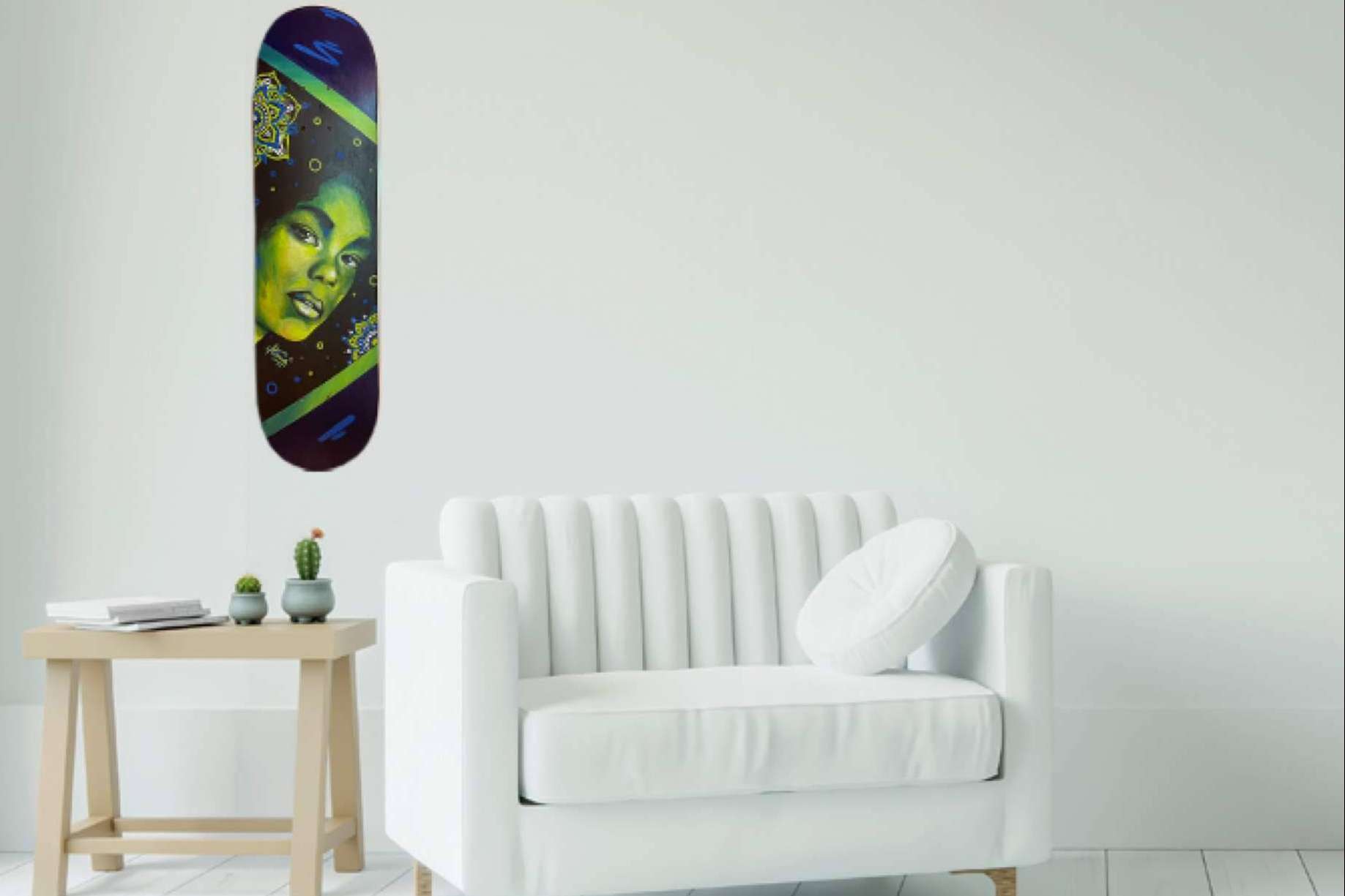 Skates de diseño para decorar espacios de la mano de elBrownie.com