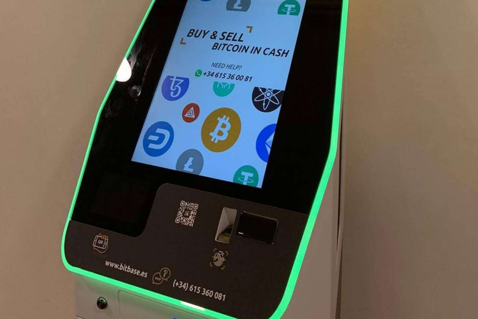 El cajero de Bitcoin que dispone Reparación iPhone Sevilla
