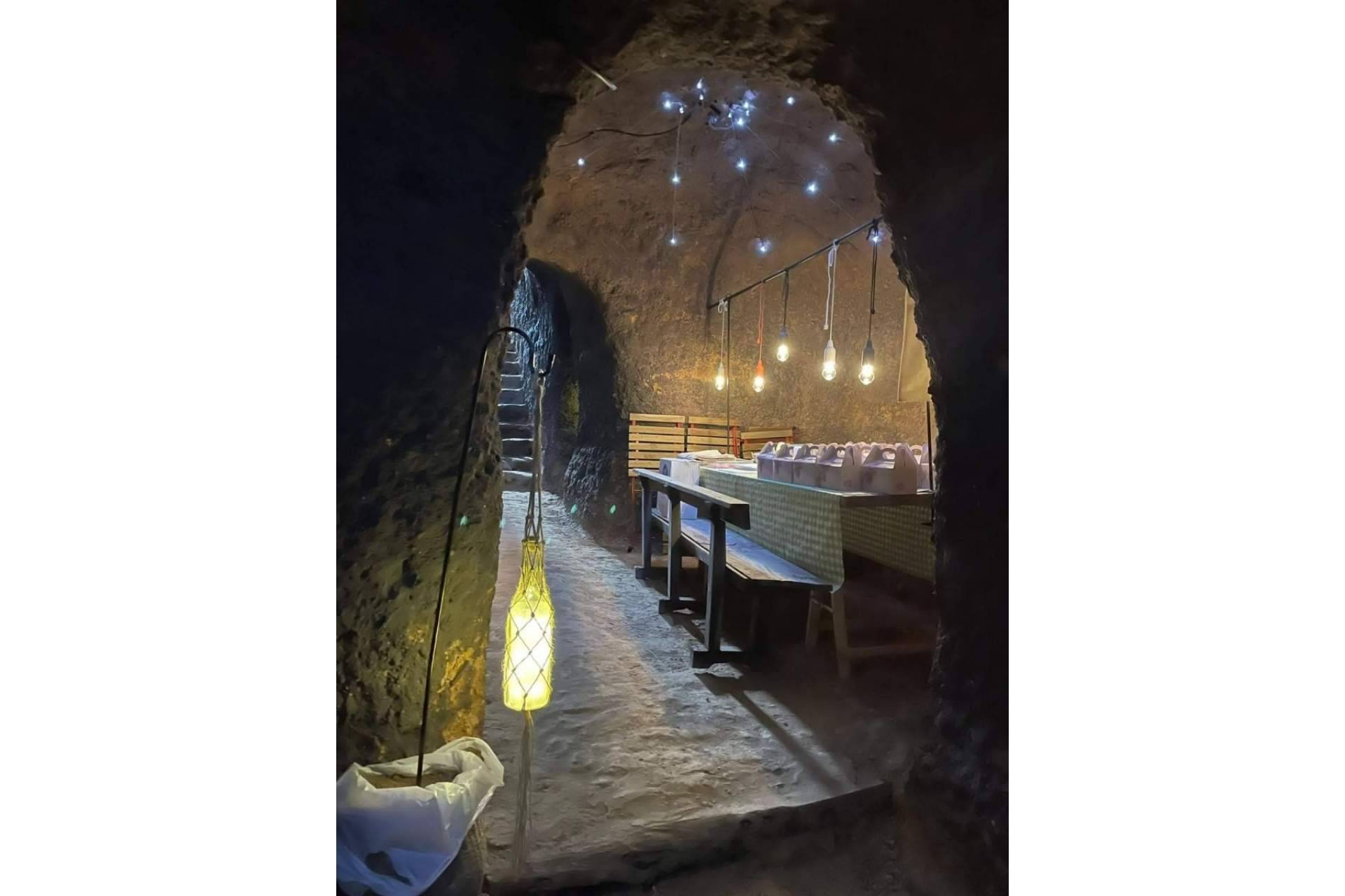 La bodega subterránea de Envero Tinto en Soria