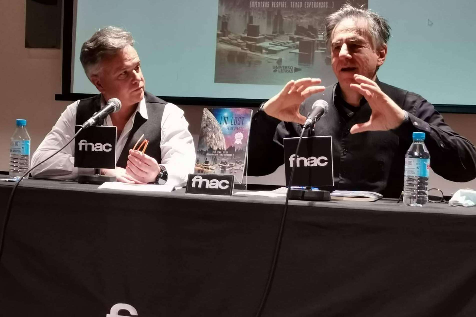 Presentación del libro I'M LOST de Luis Sarda, la parte inicial de una trilogía de ficción