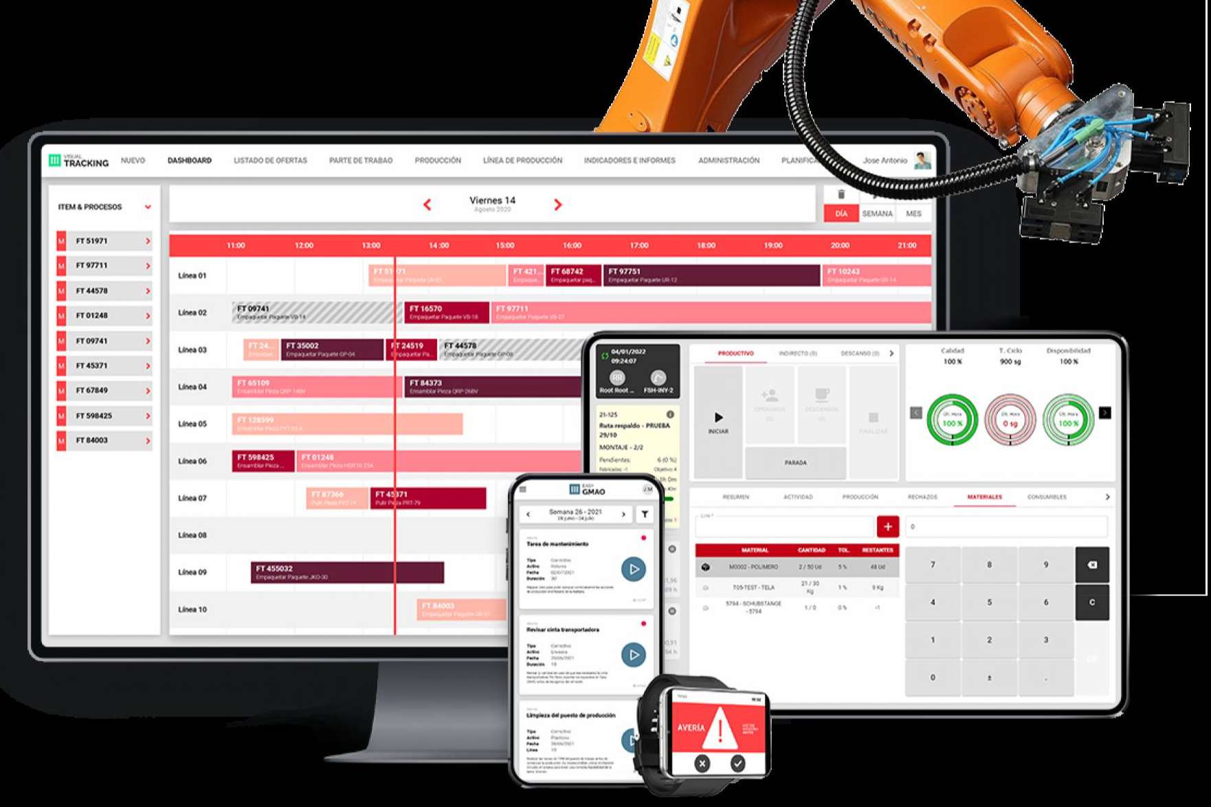 La plataforma de Industria 4.0, EMI Suite 4.0, que impulsa la transformación digital a través de una solución completa y flexible