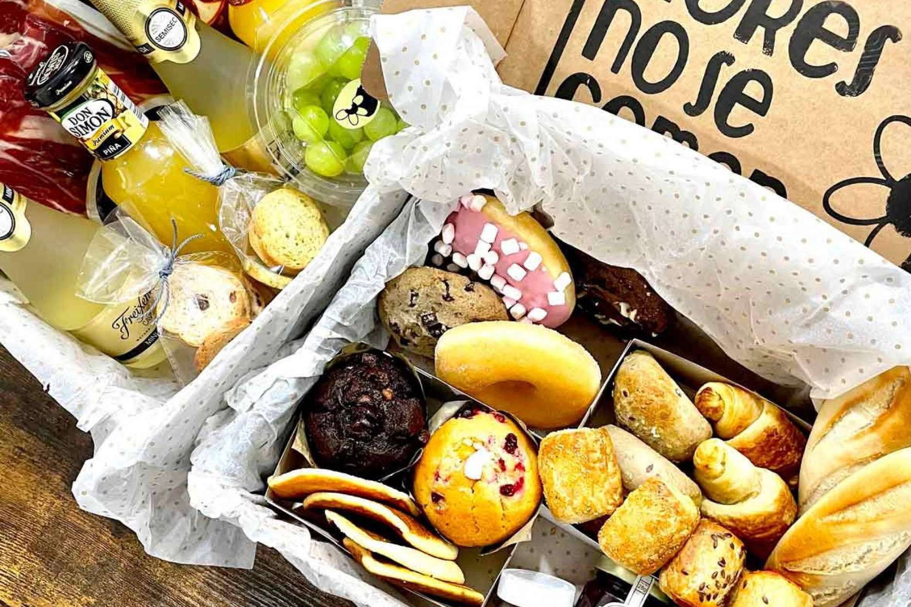 Brunch para parejas a domicilio de la mano de Las Flores No Se Comen