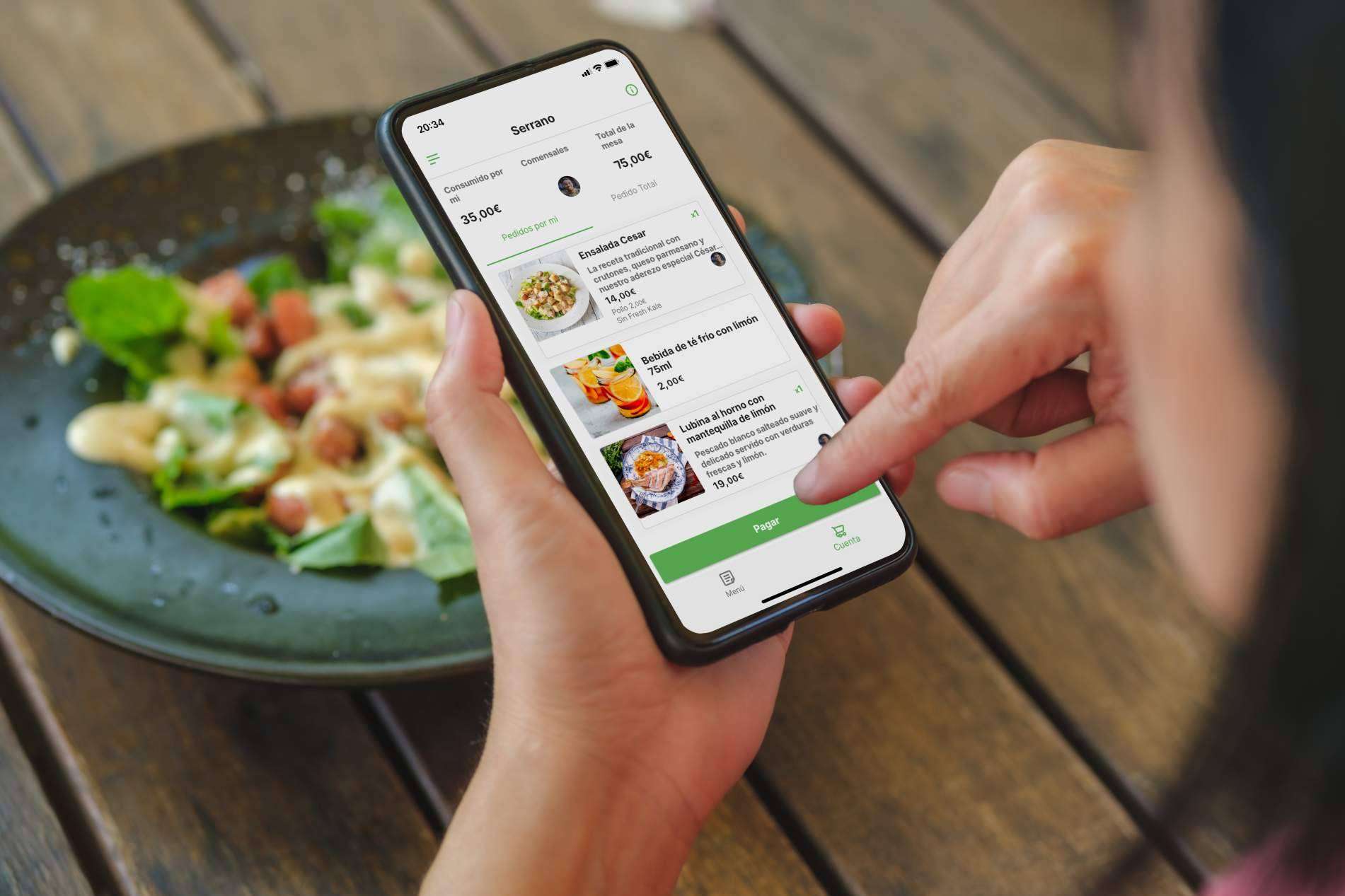 Order In aumenta hasta en un 40% la facturación de los restaurantes que permiten pedir y pagar a través del teléfono móvil