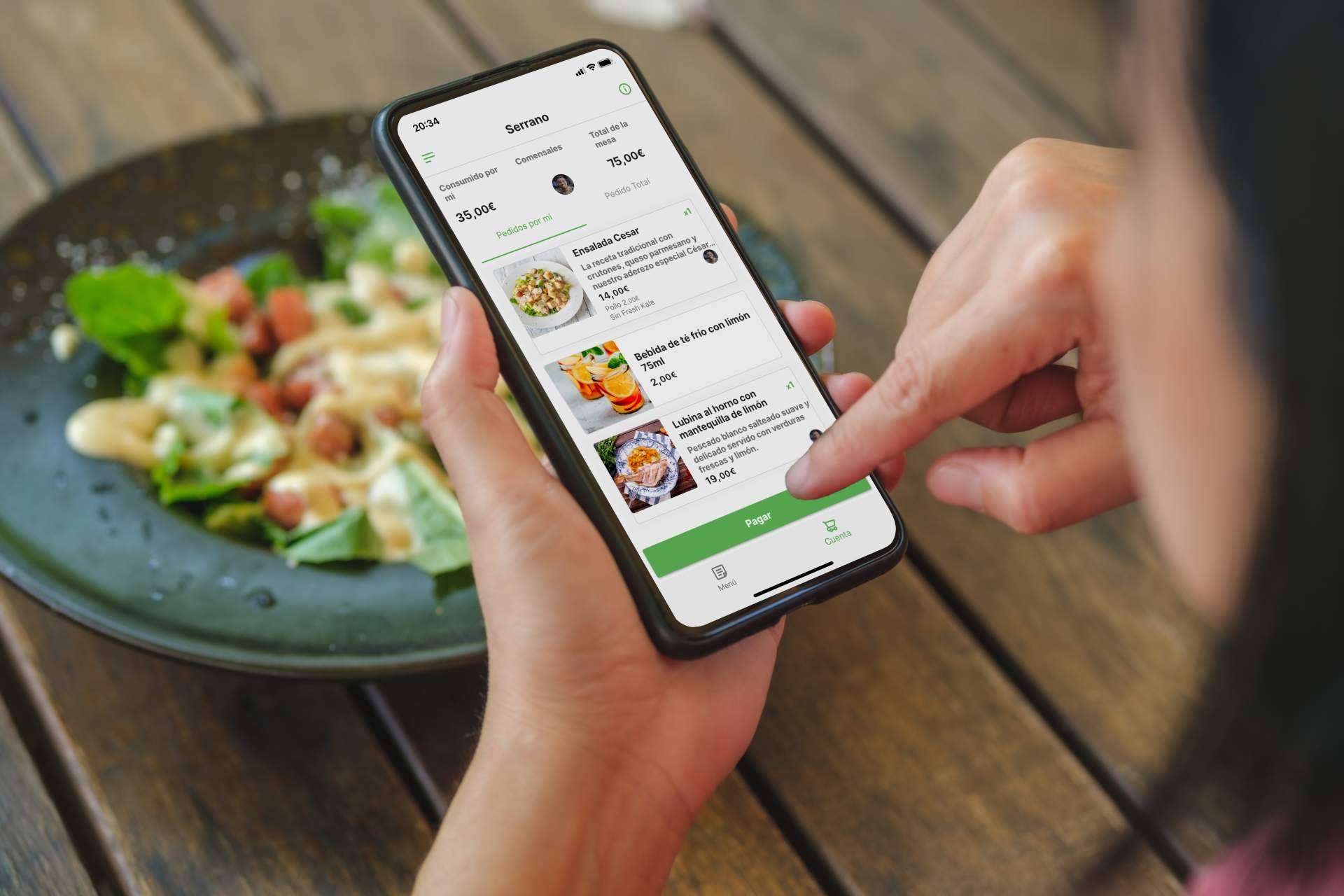 Reducir los errores en las comandas de un restaurante con esta app para pedir y pagar desde el móvil, Order In