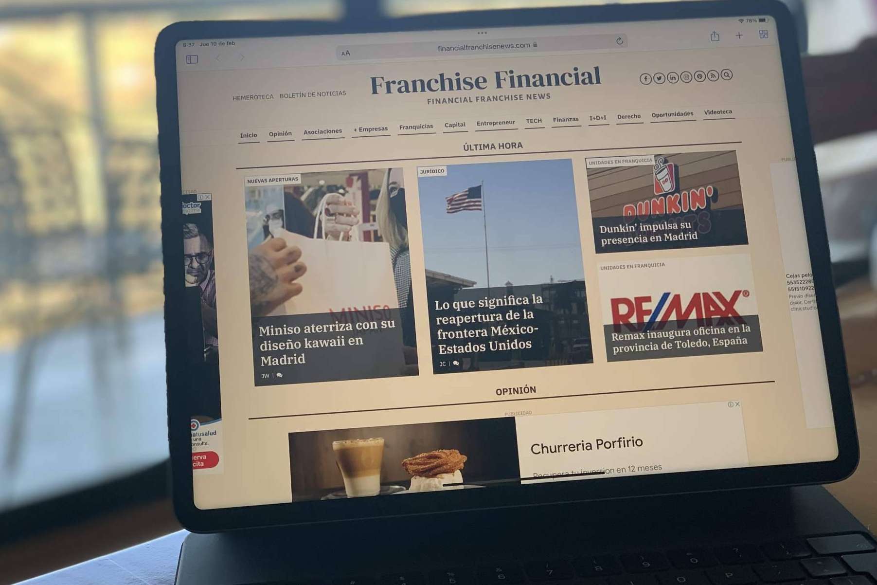 Franchise Financial, el primer diario digital financiero sobre franquicias y expansión de negocios