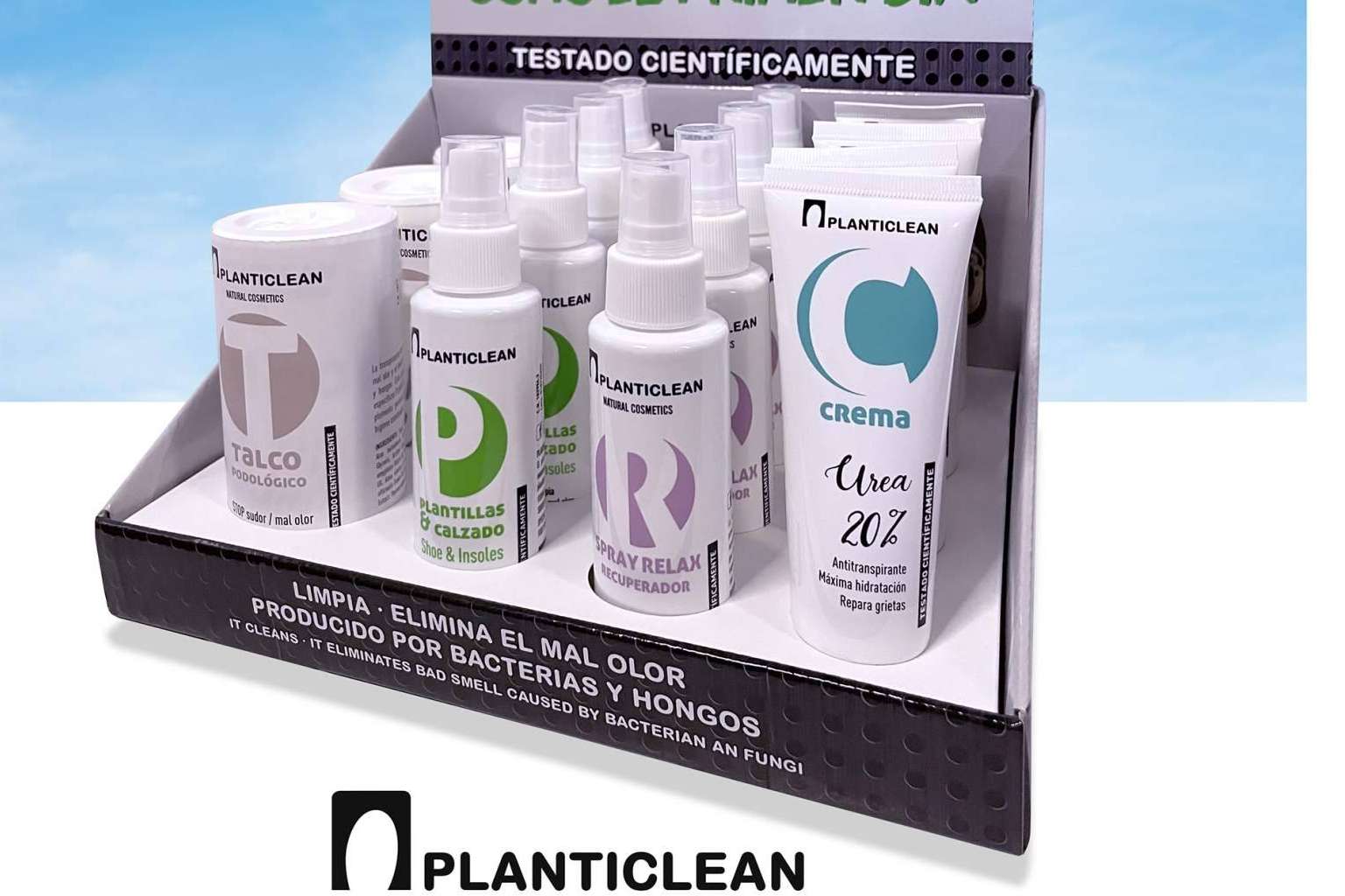 Mantenimiento y cuidado de plantillas y calzado con PLANTICLEAN 100 ml