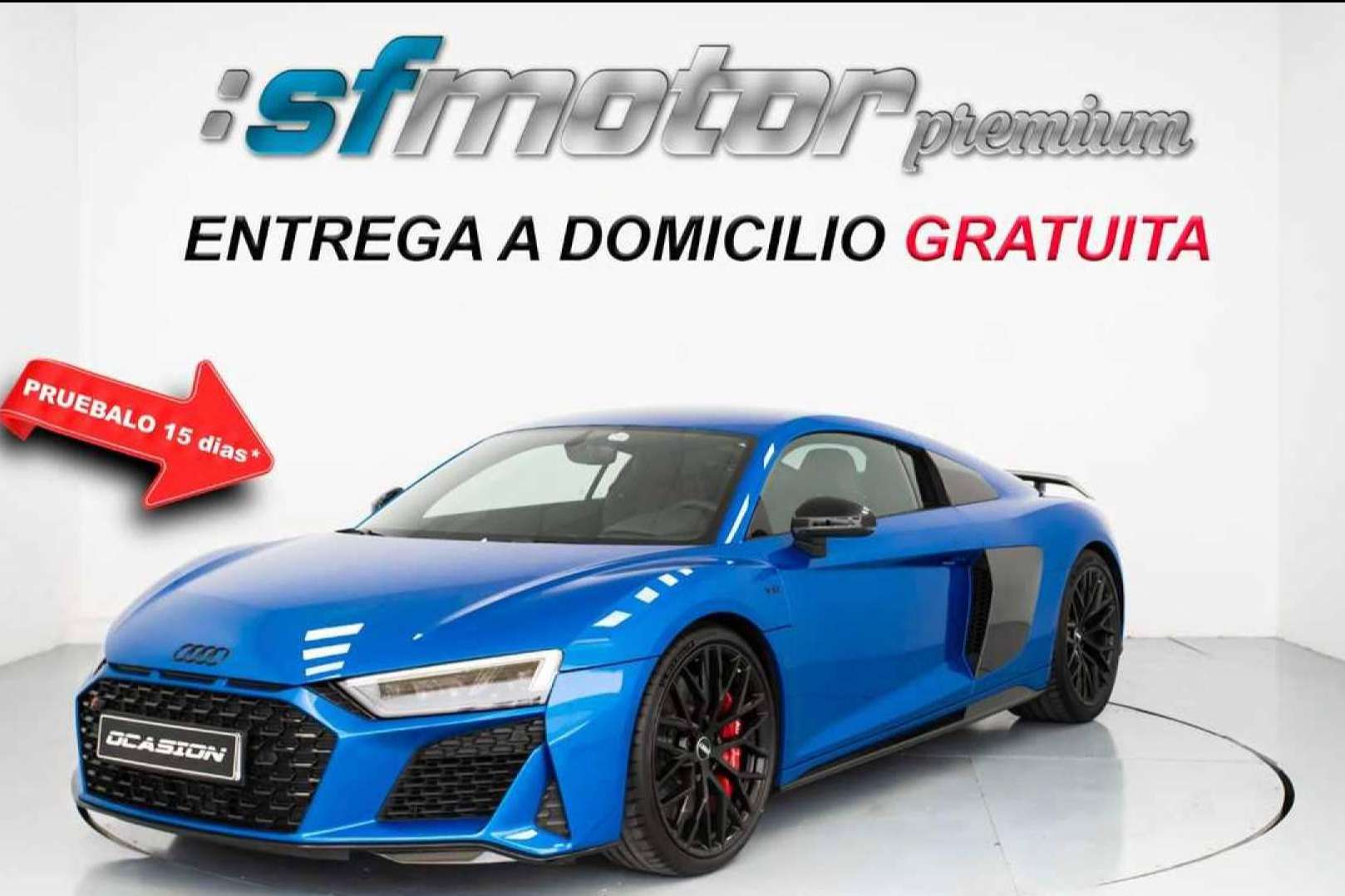 El concesionario de ocasión SF Motor Premium dispone del exclusivo vehículo Audi R8 620 CV