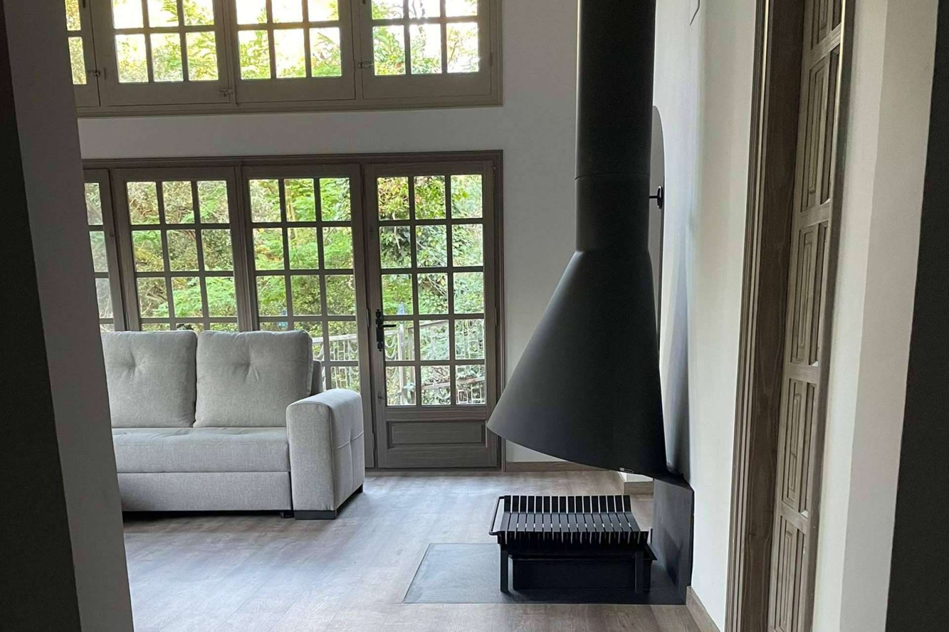 DAE ofrece chimeneas funcionales en invierno y esculturas en verano