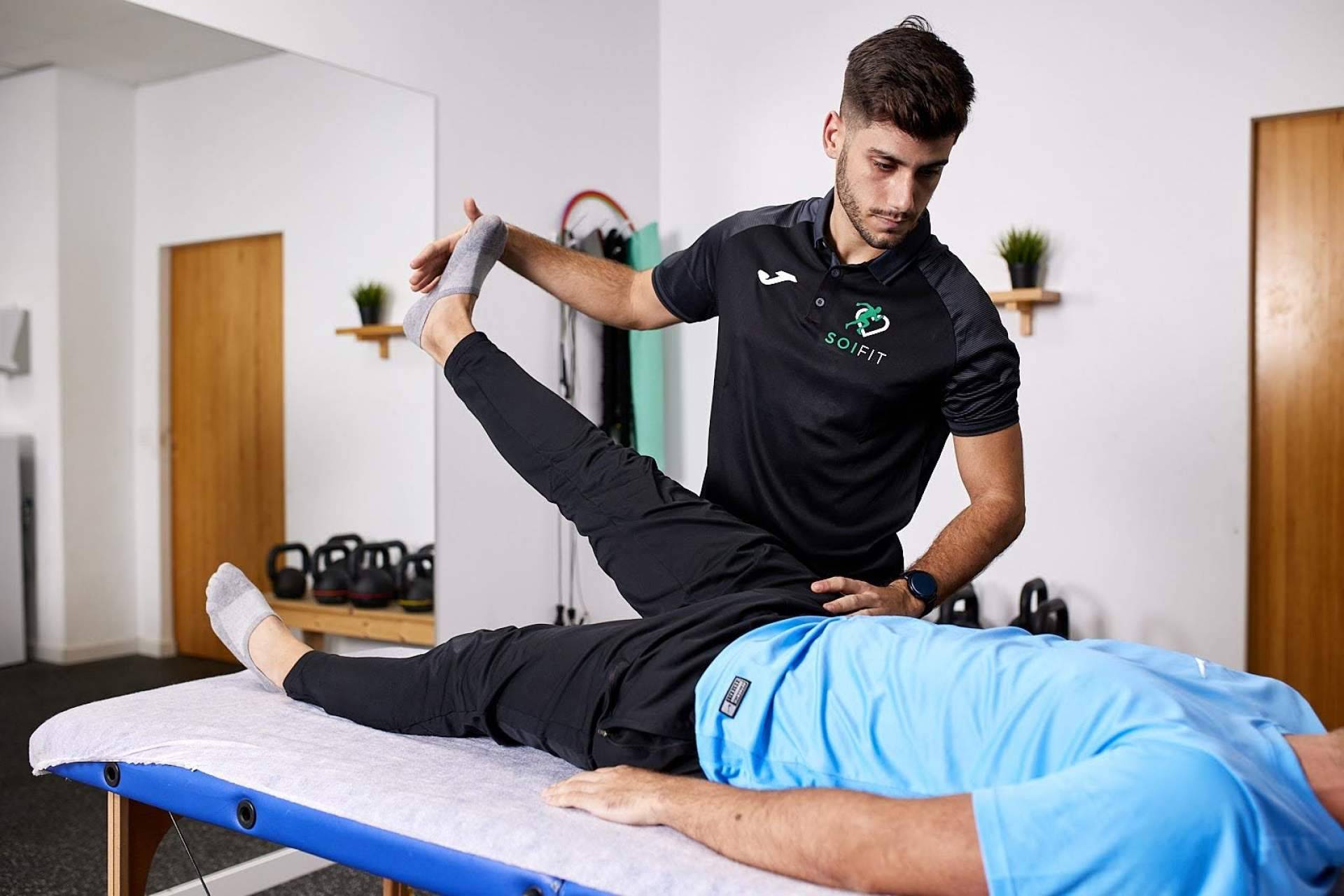 Equipo de fisioterapeutas altamente formados, en Soifit