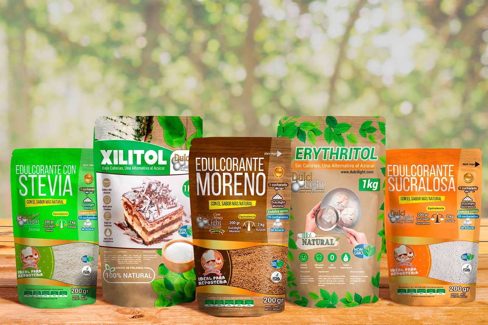 Los Edulcorantes Zero Dulcilight están fabricados por la empresa Edulcodiet SL y tienen un sabor natural
