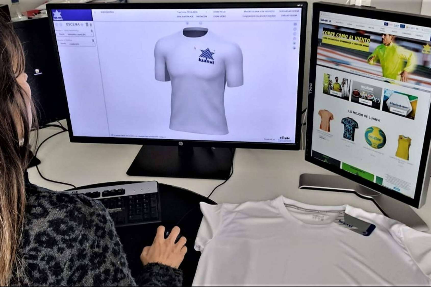 Luanvi y Tecnologías Dim trabajan en el desarrollo de la moda deportiva sostenible