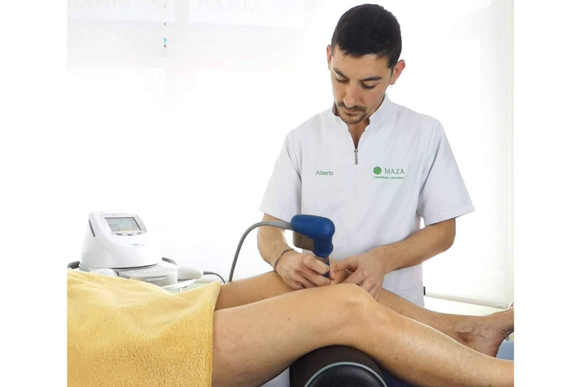 ¿Qué es el tratamiento con ondas de choque?, por Maza Fisioterapia y Osteopatía
