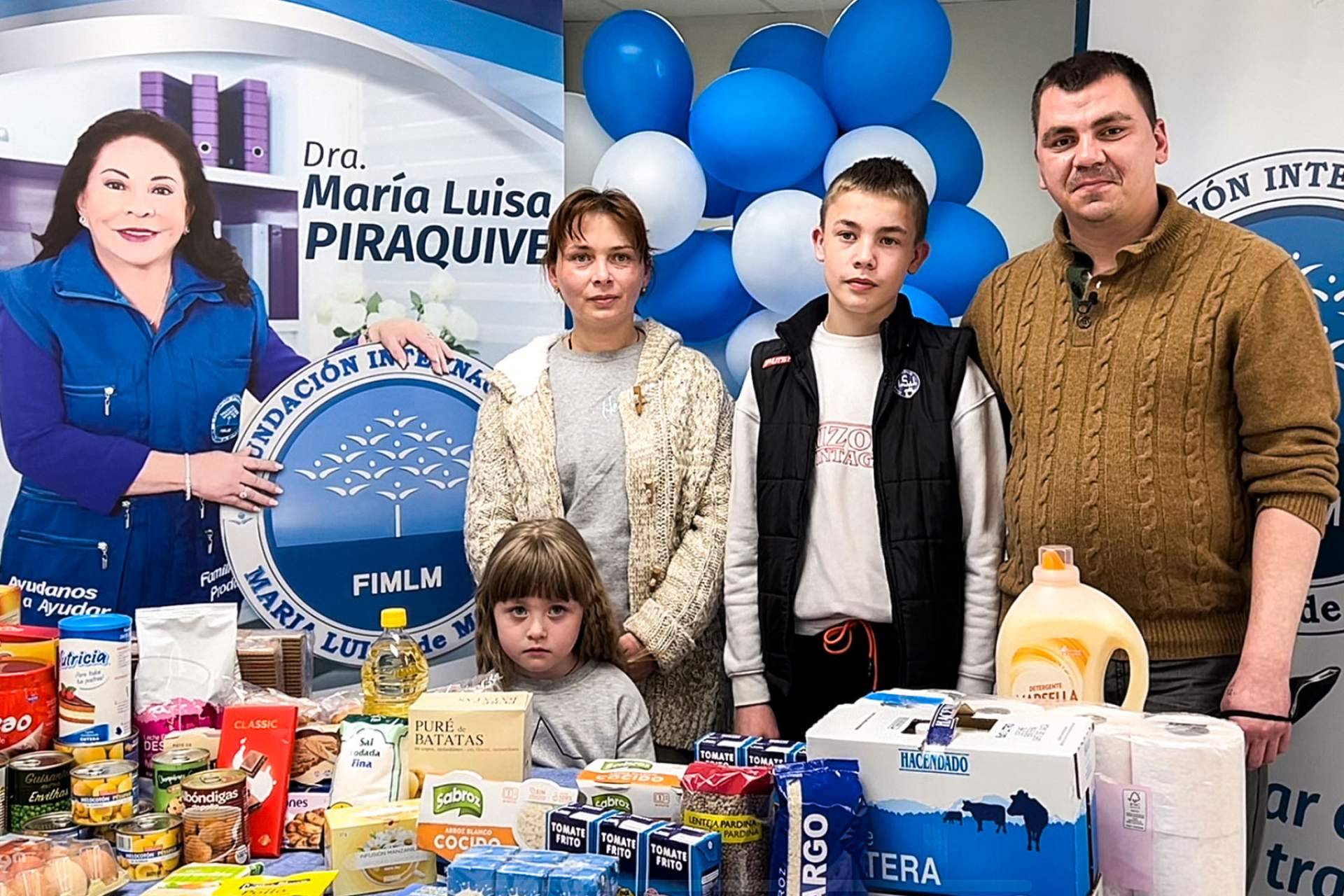 HelpUkrainianRefugees, una campaña de la Fundación Internacional María Luisa de Moreno