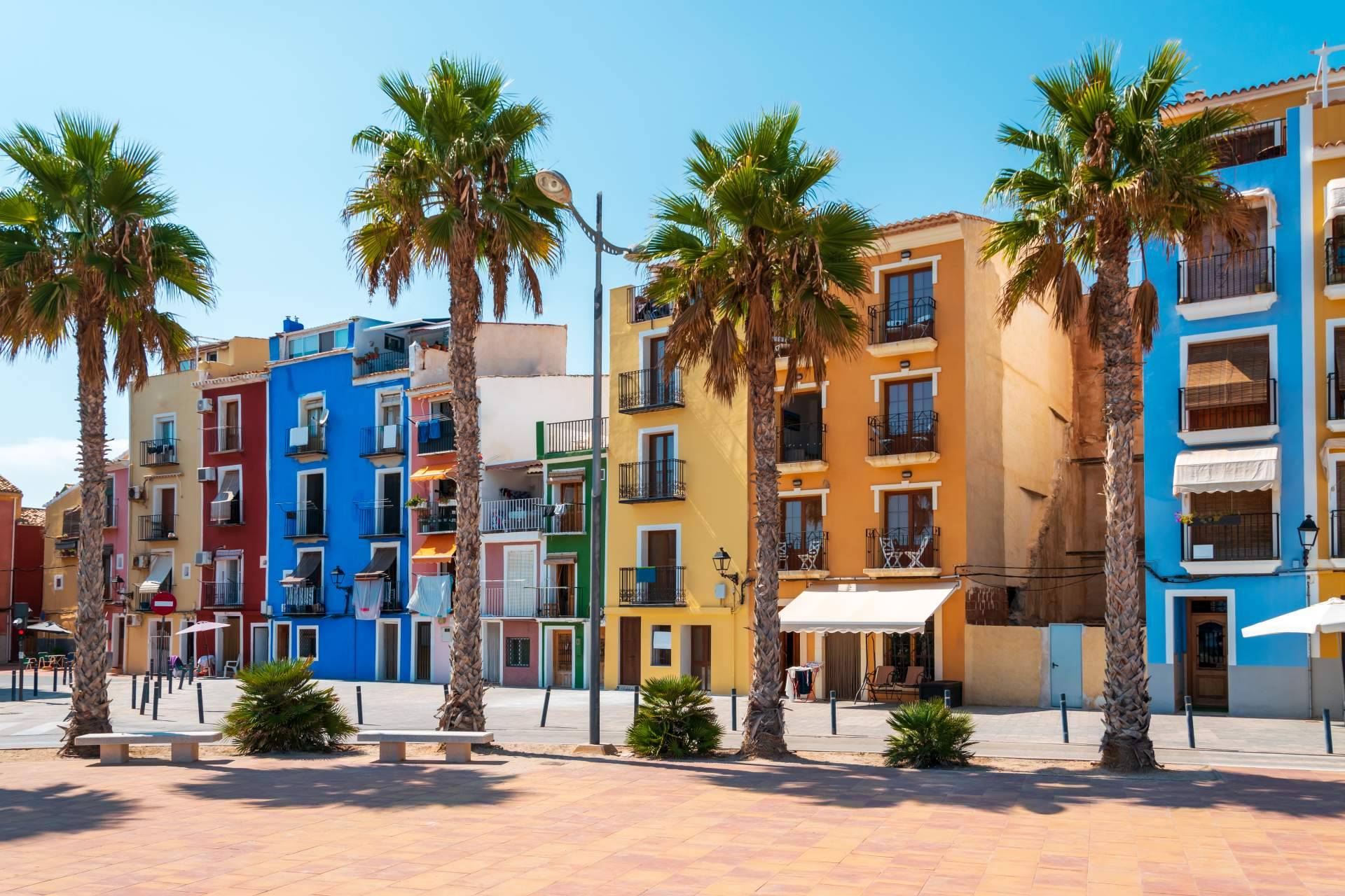 Vistas al mar desde el apartamento de Villajoyosa