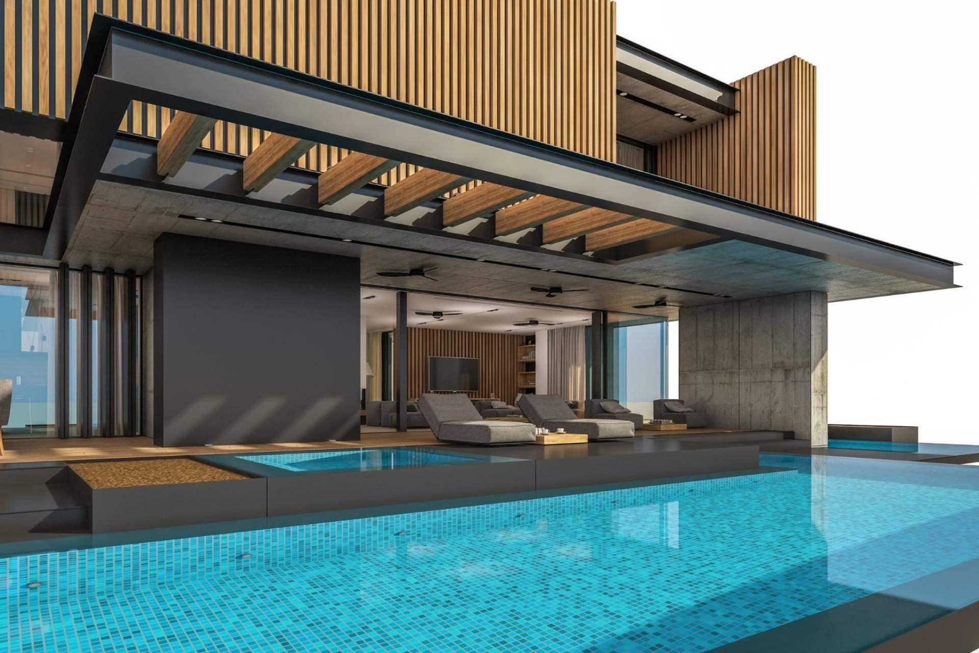 Construcción de piscinas de obra Murcia 4x8 metros de la mano de los expertos de Promopai