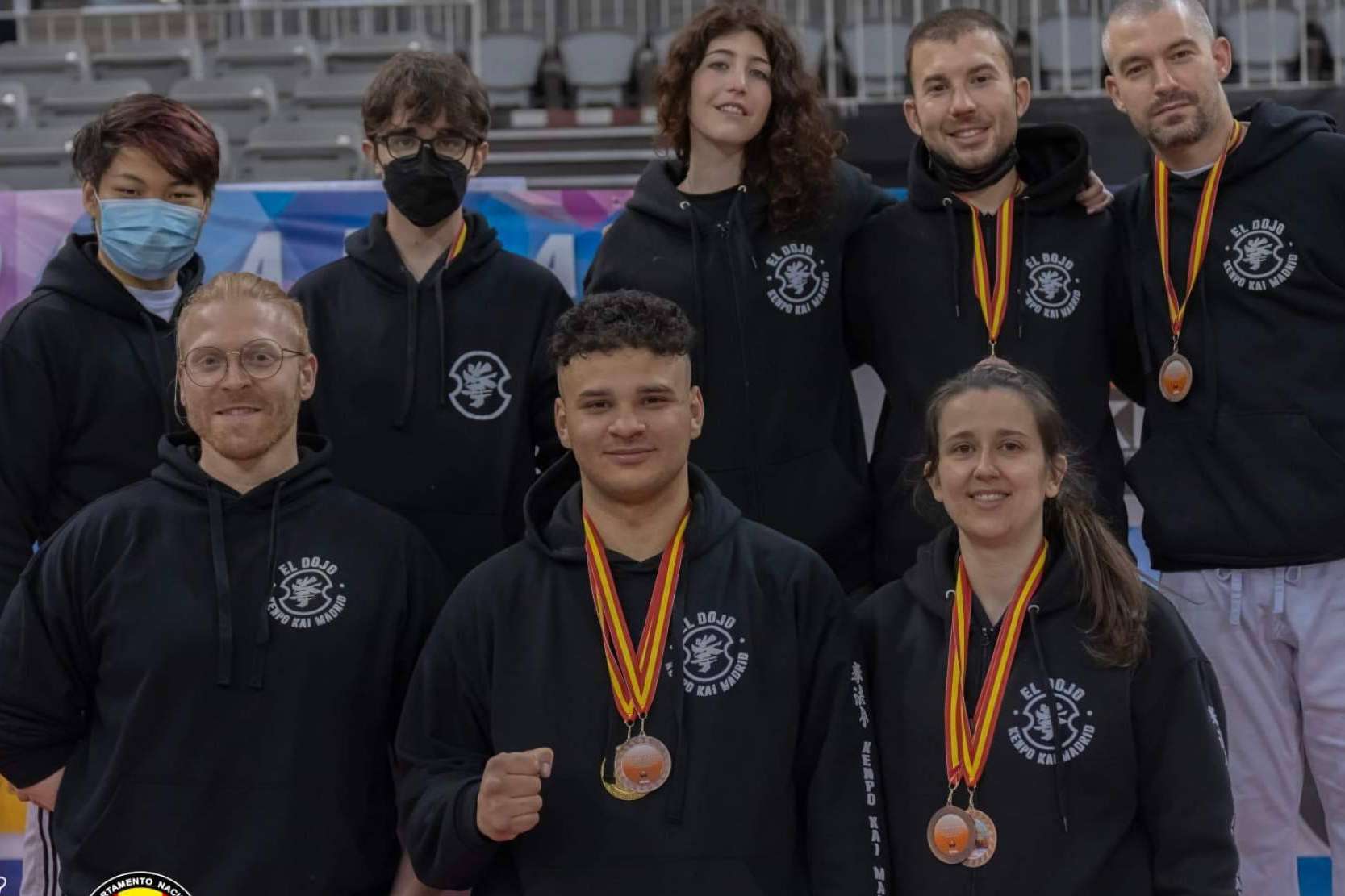 Los alumnos de El Dojo, la escuela de Madrid de Kenpo, vuelven a conseguir podio en el Campeonato de España