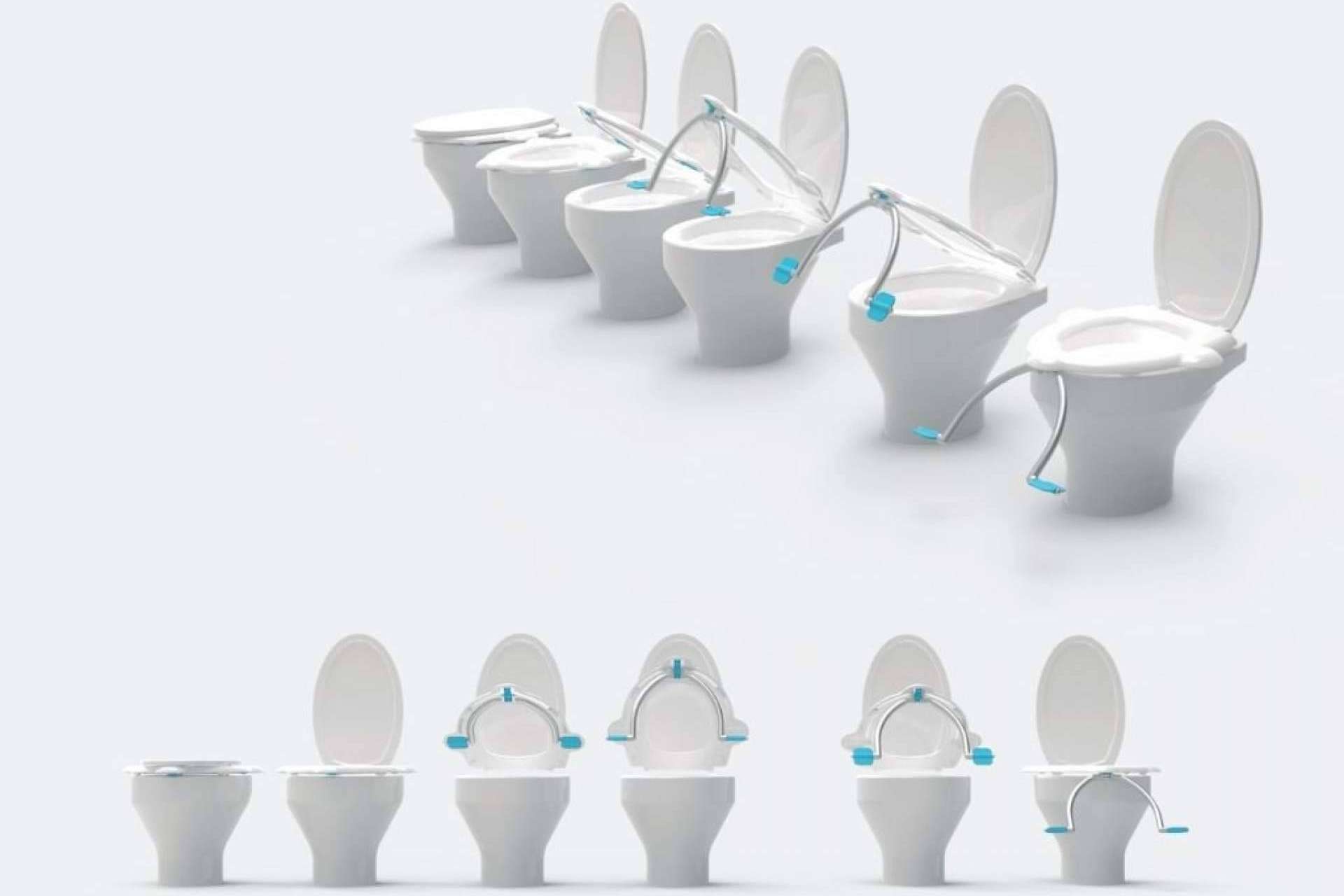 Rest Ring, el nuevo diseño funcional para el inodoro que permite mantener una postura saludable