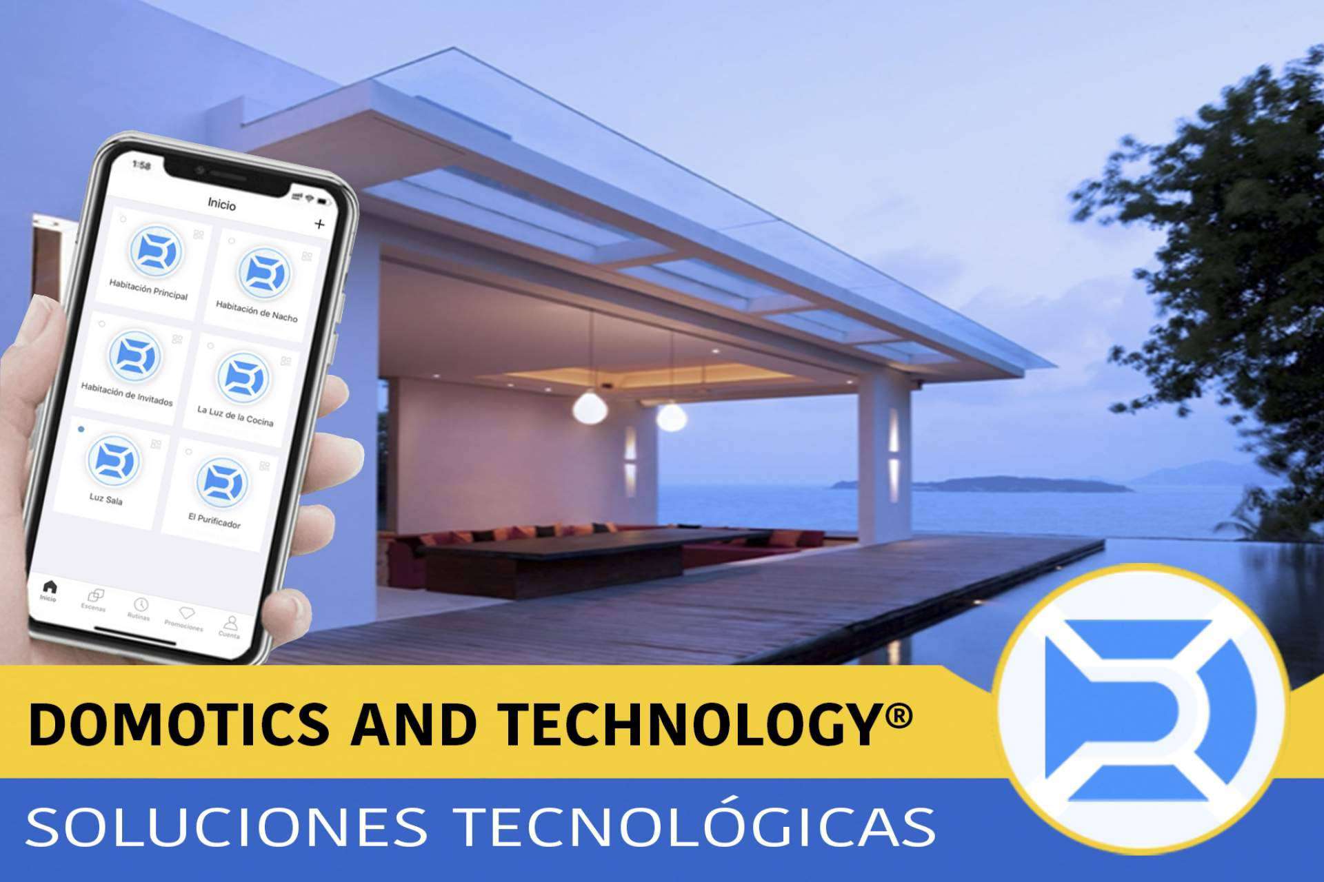 Domotics and Technology expone las ventajas de contar con la tecnología domótica en casa