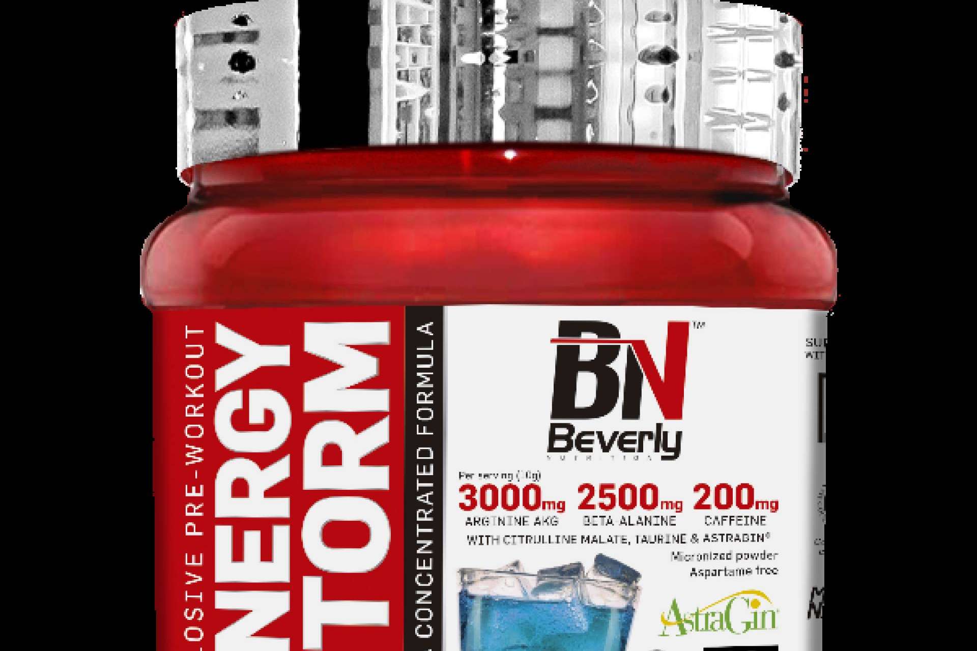 Energy Storm Pre Entreno, un suplemento de Beverly Nutrition que ayuda a mejorar el rendimiento físico