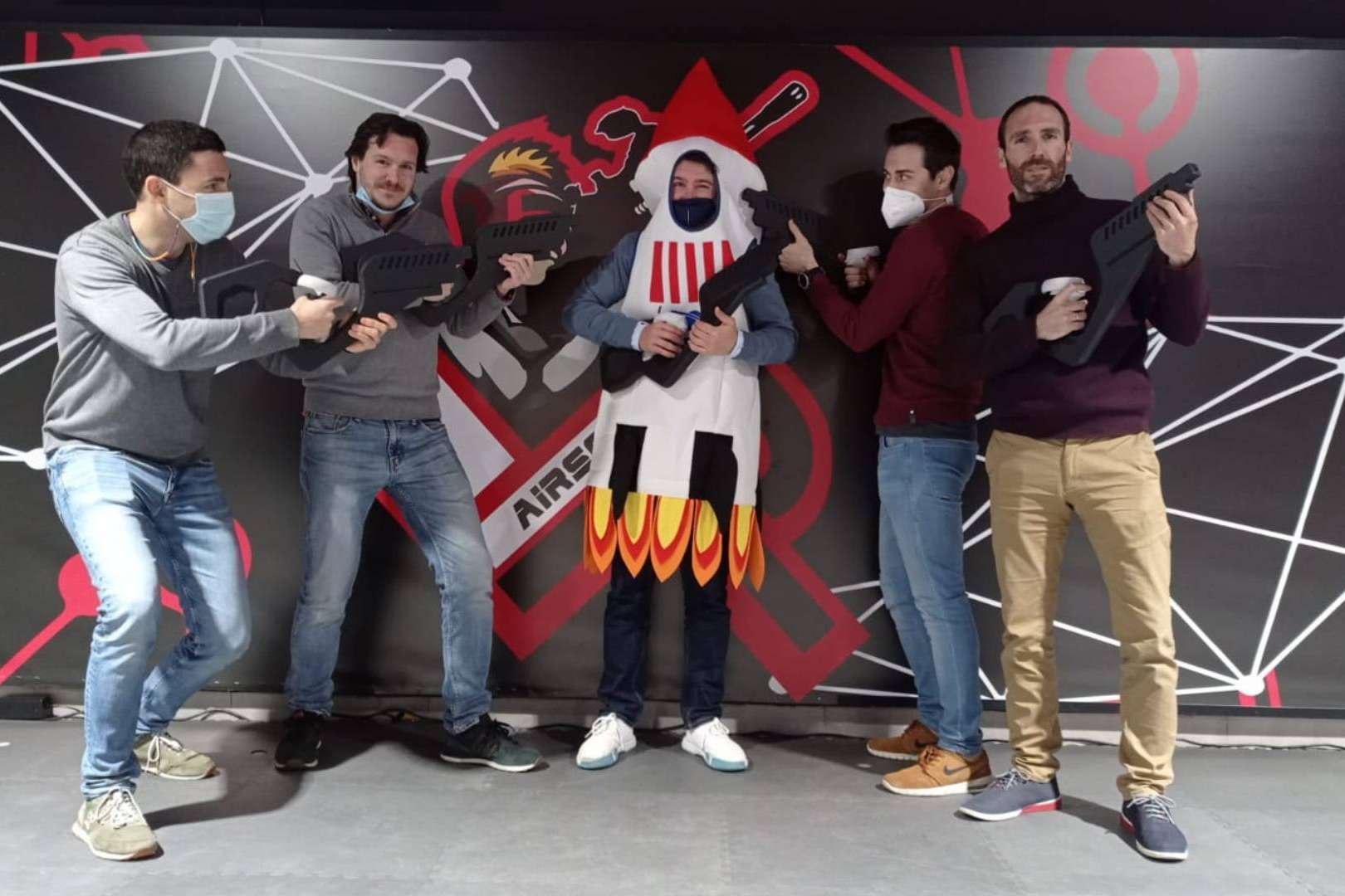 Celebrar un evento de empresa único y especial de la mano de VR Airsoft