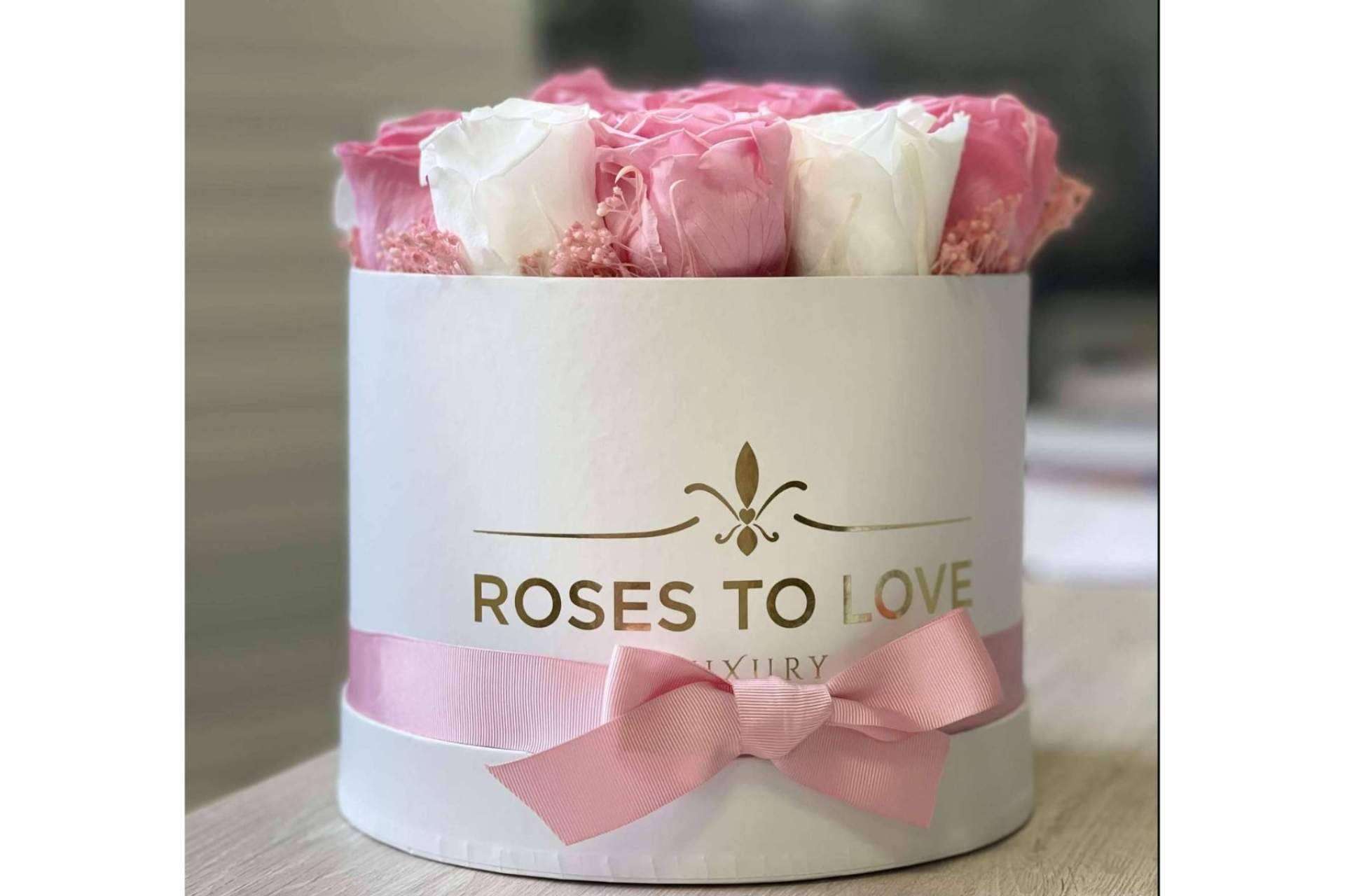 Las rosas de Roses to Love son ideales para los regalos publicitarios