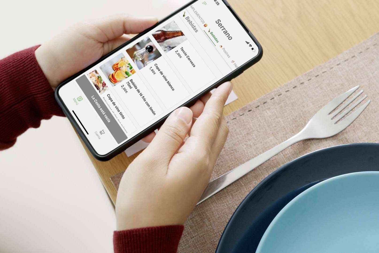 Pedir y pagar desde el móvil ya es posible a través de la carta digital con Order In
