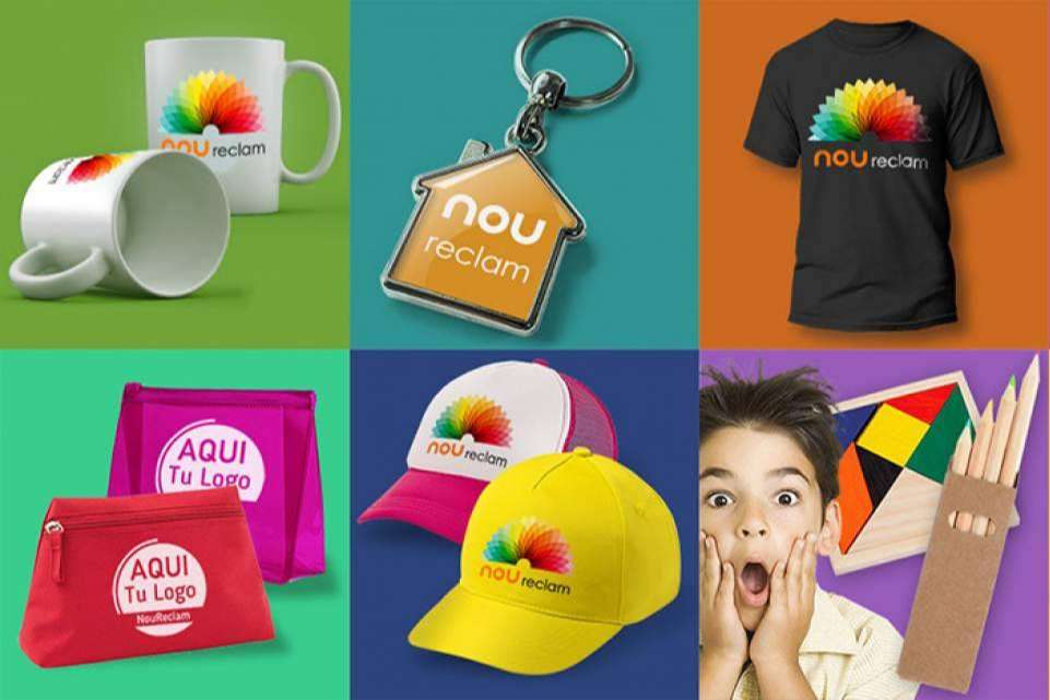 Empresa de regalos publicitarios personalizados con el logo para publicidad, NouReclam