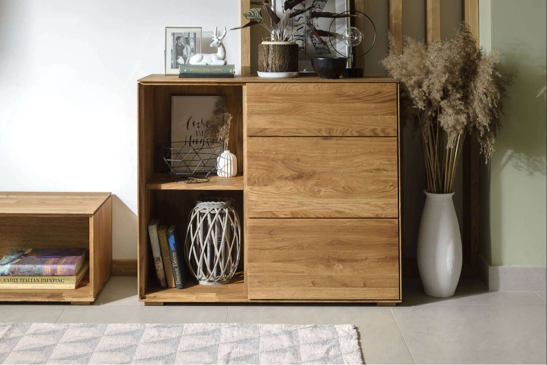 Cómodas de madera y aparadores de diseño nórdico en la tienda Roble Store