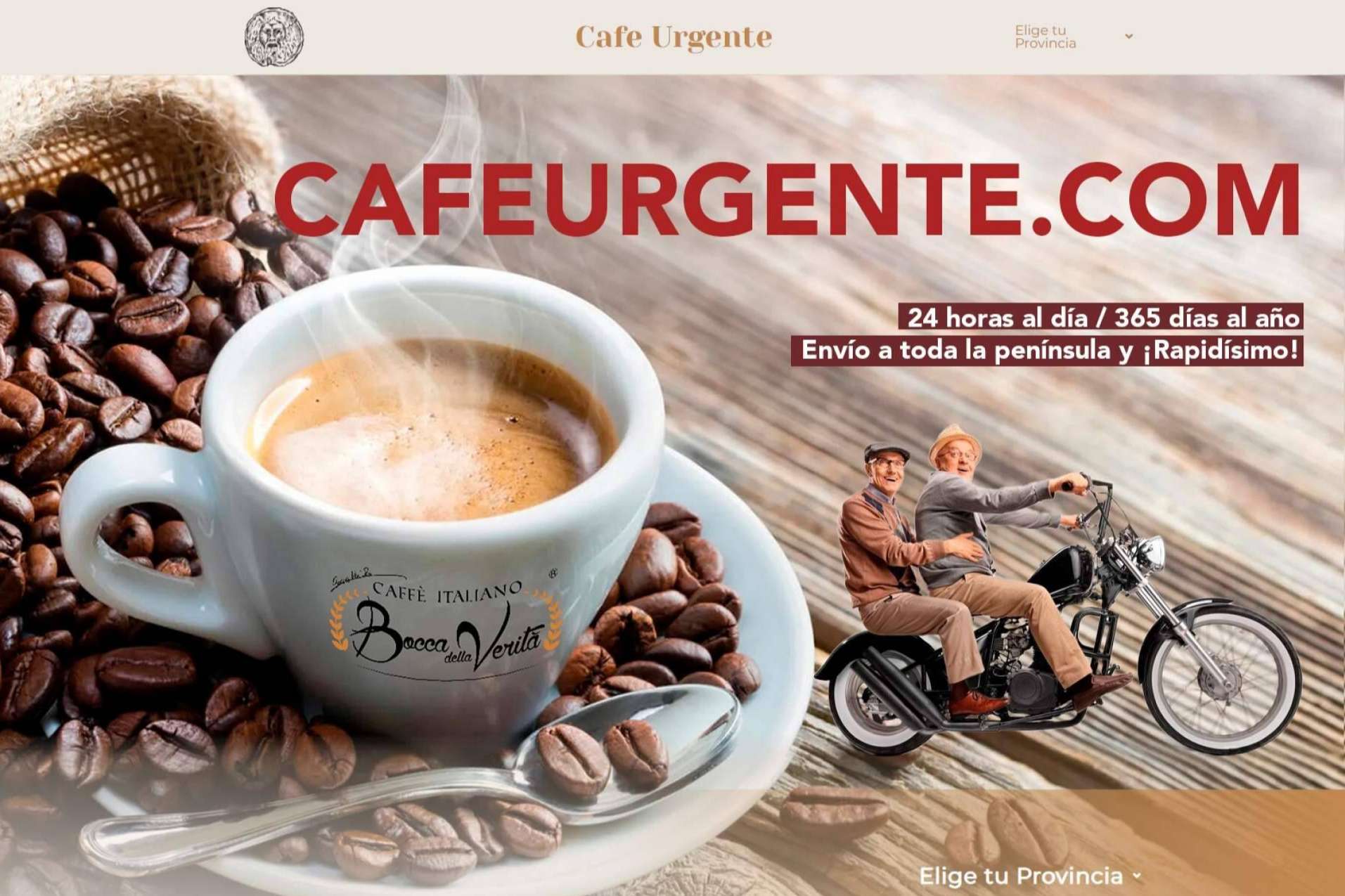El éxito del nuevo servicio de café urgente a domicilio, creado por Caffè Bocca della Verità para restauración y particulares